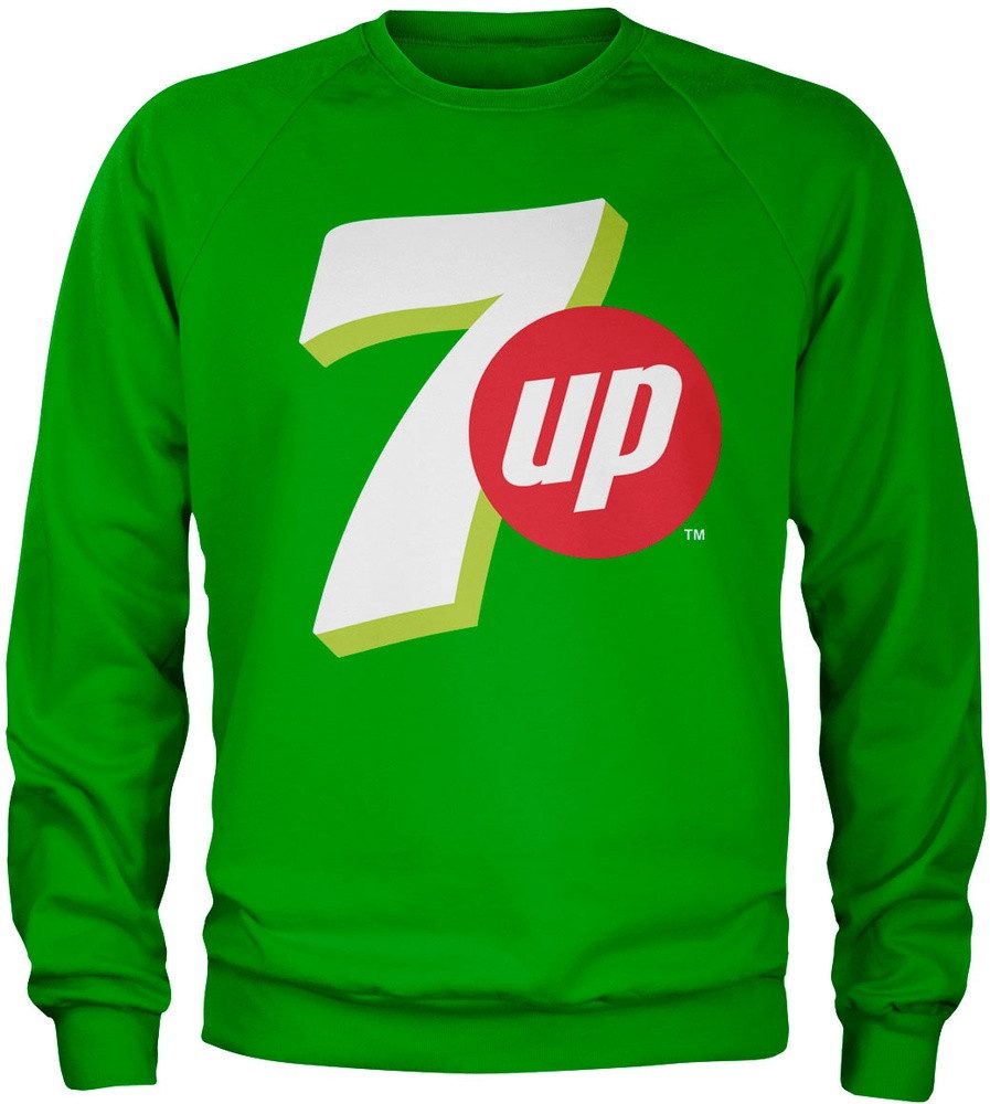 7Up Rundhalspullover Logo Sweatshirt