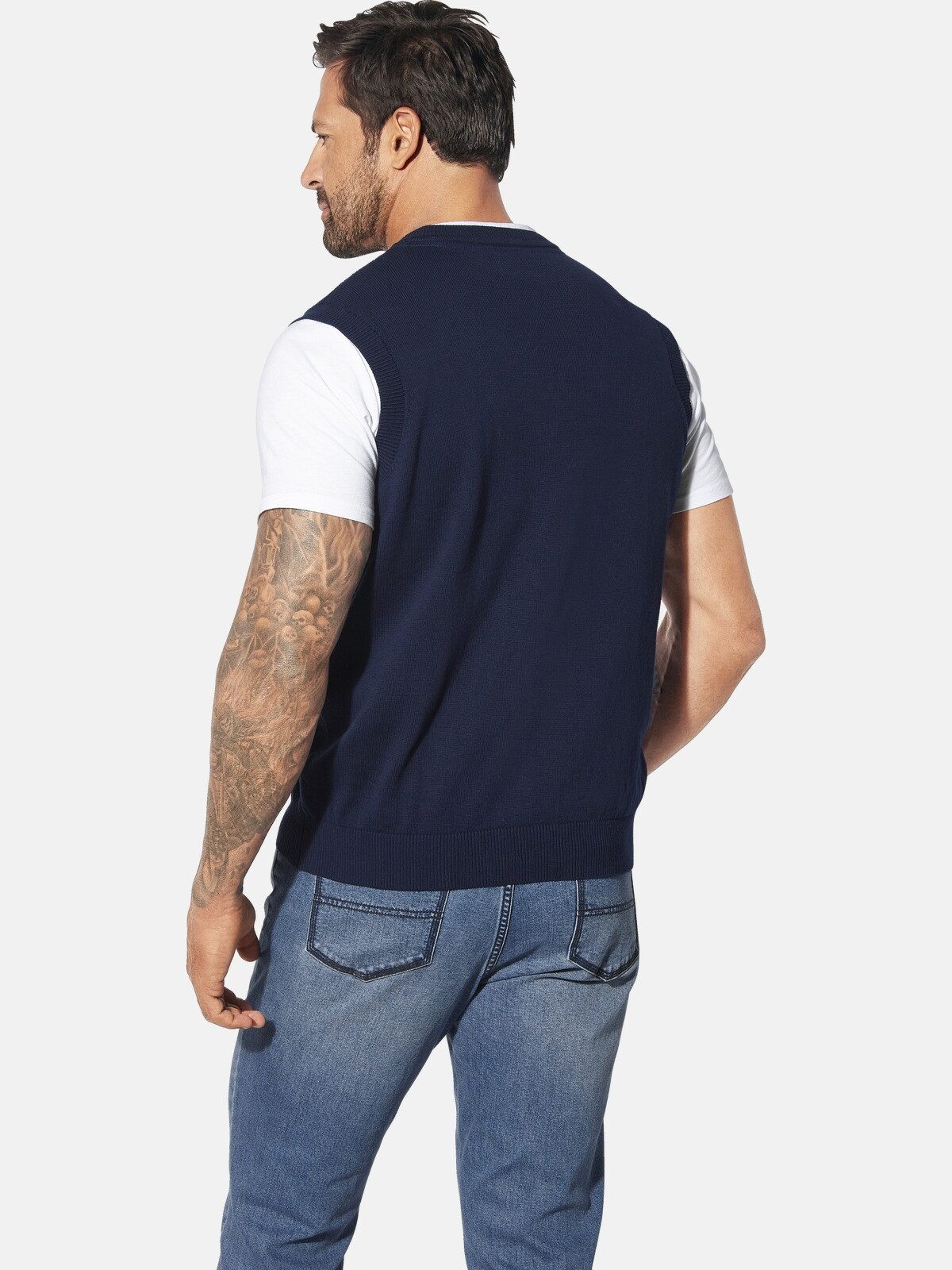 Jan Vanderstorm Pullunder URVA mit markantem Muster