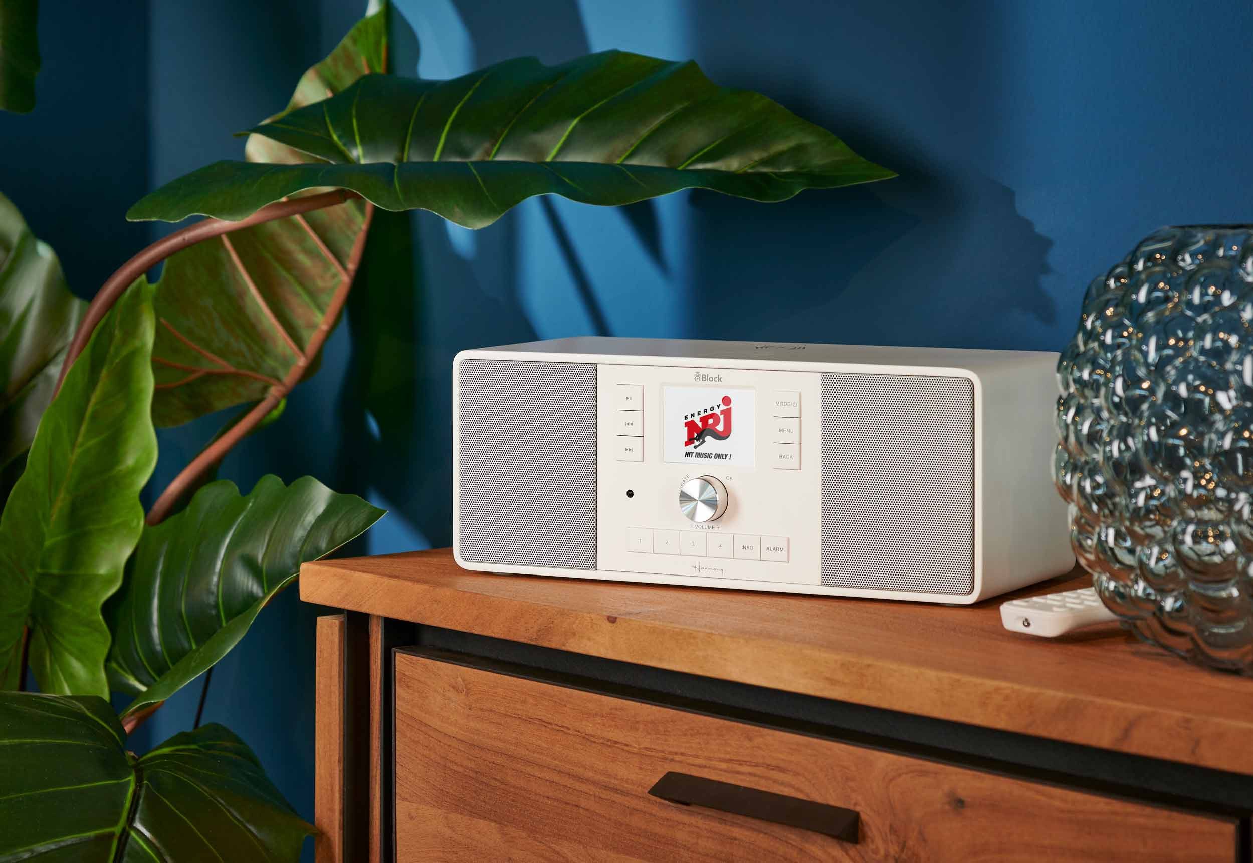 Block Block Harmony Smartradio mit DAB+, Internetradio, Spotify, Qi-Laden Digitalradio (DAB)