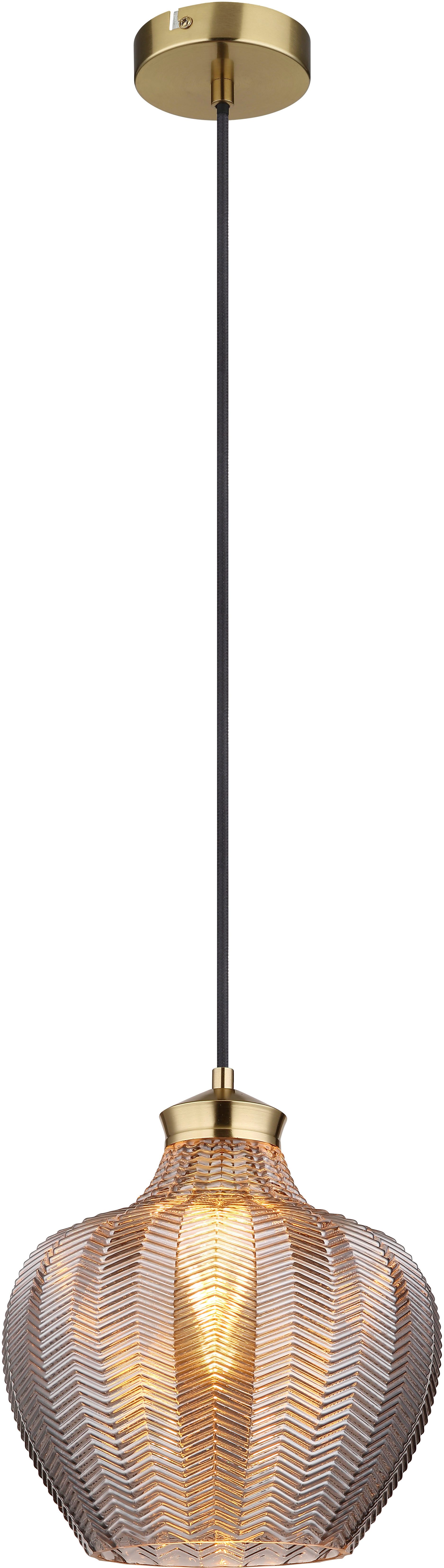 GLOBO LIGHTING Hängeleuchte JESSICA, ohne Leuchtmittel, Hängelampe Esszimmer-Leuchte Esstischleuchte Wohnzimmer