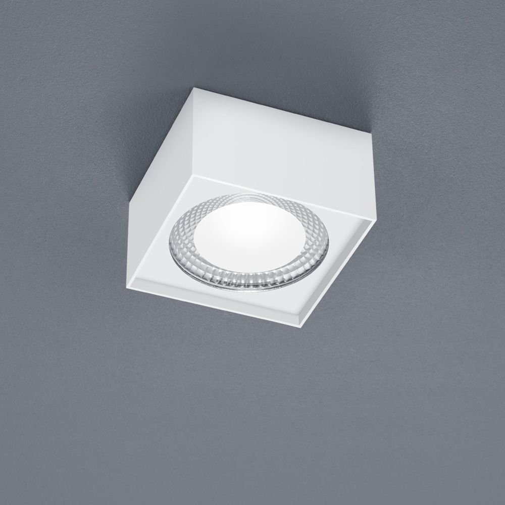 click-licht LED Deckenstrahler LED Deckenleuchte Kari in Weiß 12W 1270lm, keine Angabe, Leuchtmittel enthalten: Ja, fest verbaut, LED, warmweiss, Deckenstrahler, Deckenspot, Aufbaustrahler Weiß-matt