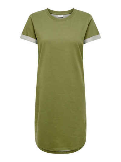 JACQUELINE de YONG Shirtkleid »JDY Damen Sommer Kurzarm Kleid JDYIVY Midi Fit Dress Shirtkleid« (lang, 1-tlg., bequem) 3606 in Olive