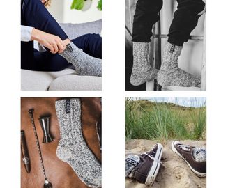 LK Trend & Style Socken von SOXS.CO Schafwollsocken für Paare (Geschenkbox, 2 Paar) Geschenkset für Freund Freundin Ehemann Ehefrau Lieblingsmensch