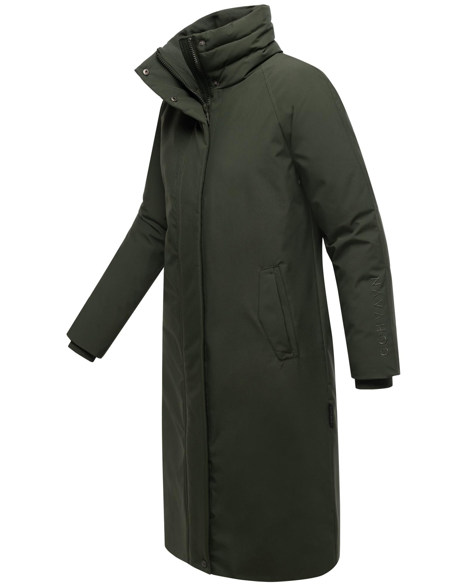 Navahoo Wintermantel Traumblüte 14 Warmer Parka mit Stehkragen