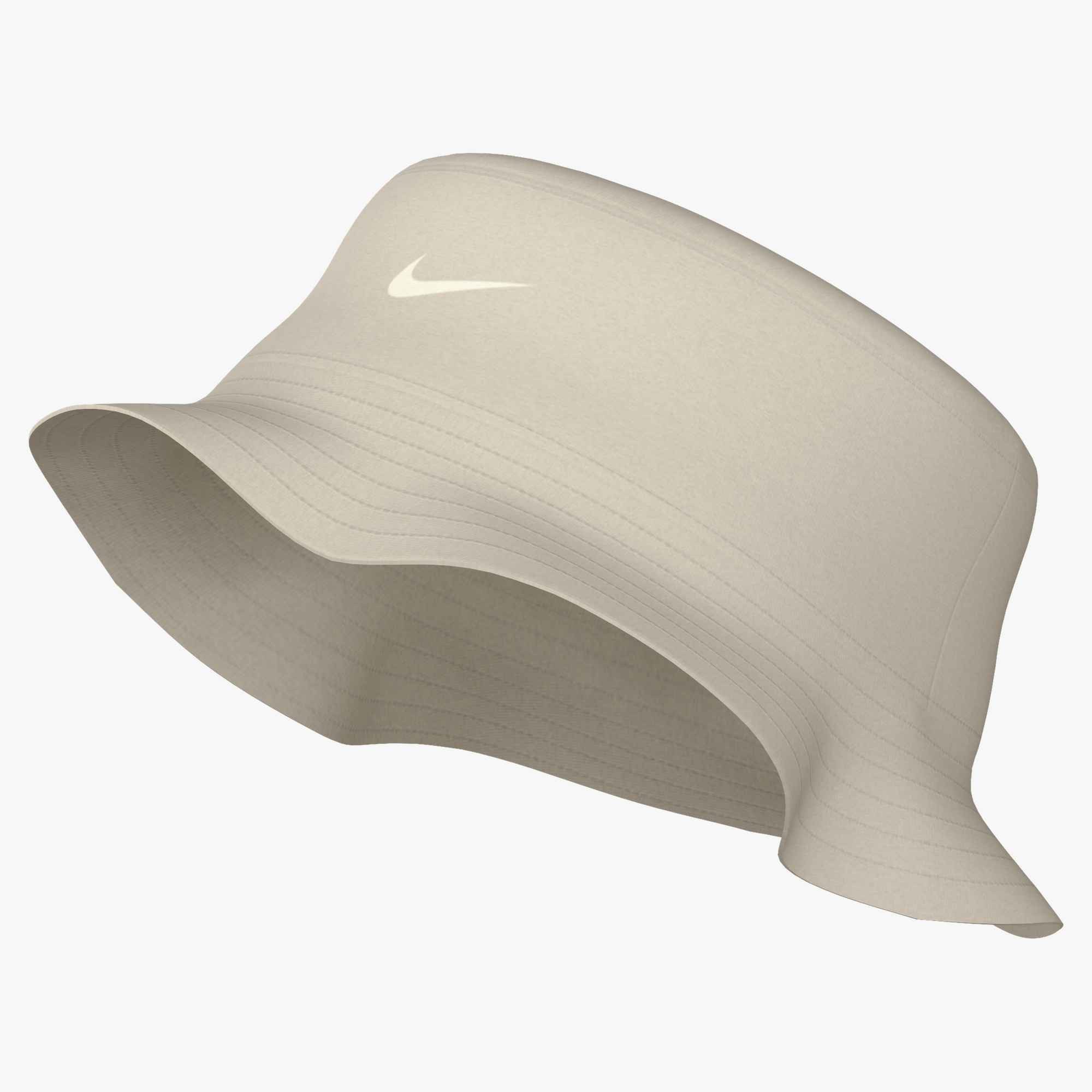 Nike Sportswear Fischerhut U NK APEX BUCKET SQ SWSH L aus gewebtem Twill-Material, mit umlaufendem Schirm