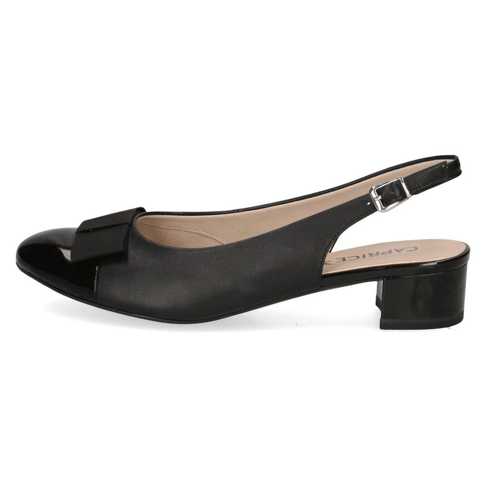 Caprice Caprice - Slings - Schwarz Slipper
