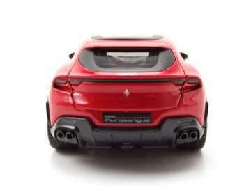 Bburago Modellauto Ferrari Purosangue 2022 rot Modellauto 1:24 Bburago, Maßstab 1:24