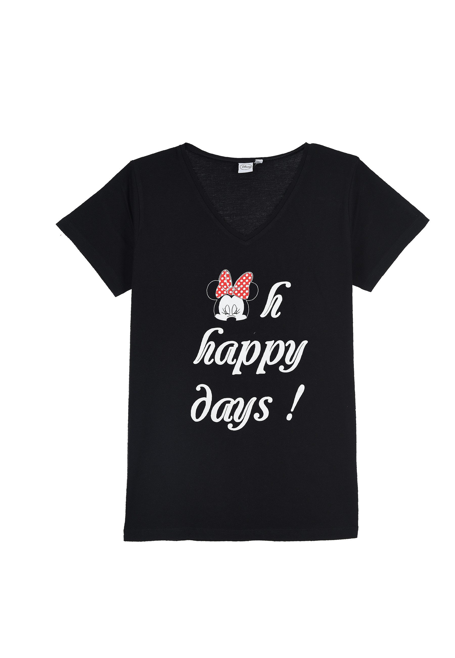 T-Shirt Mickey Mouse T-Shirt Damen Oberteil