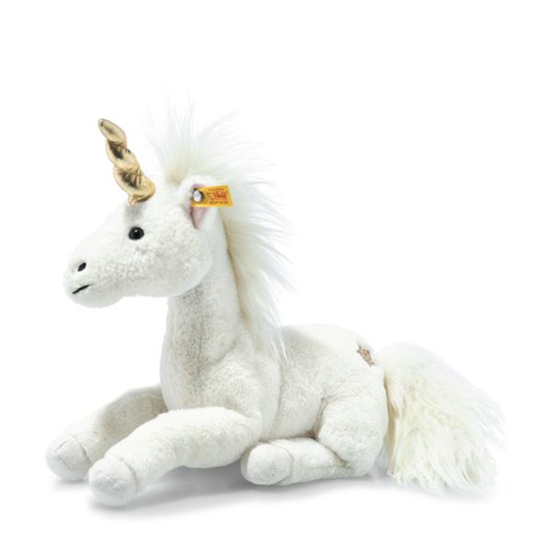 Steiff Kuscheltier Steiff Einhorn Unica 27 cm Schlenker Soft Cuddly Friends (067679)