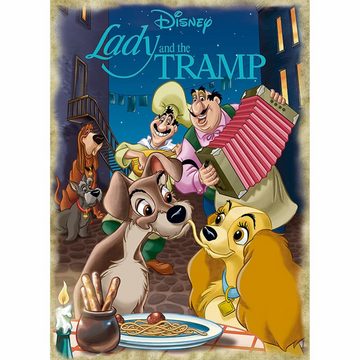 Jumbo Spiele Puzzle Disney Classic Collection Susi & Strolch, 1000 Puzzleteile