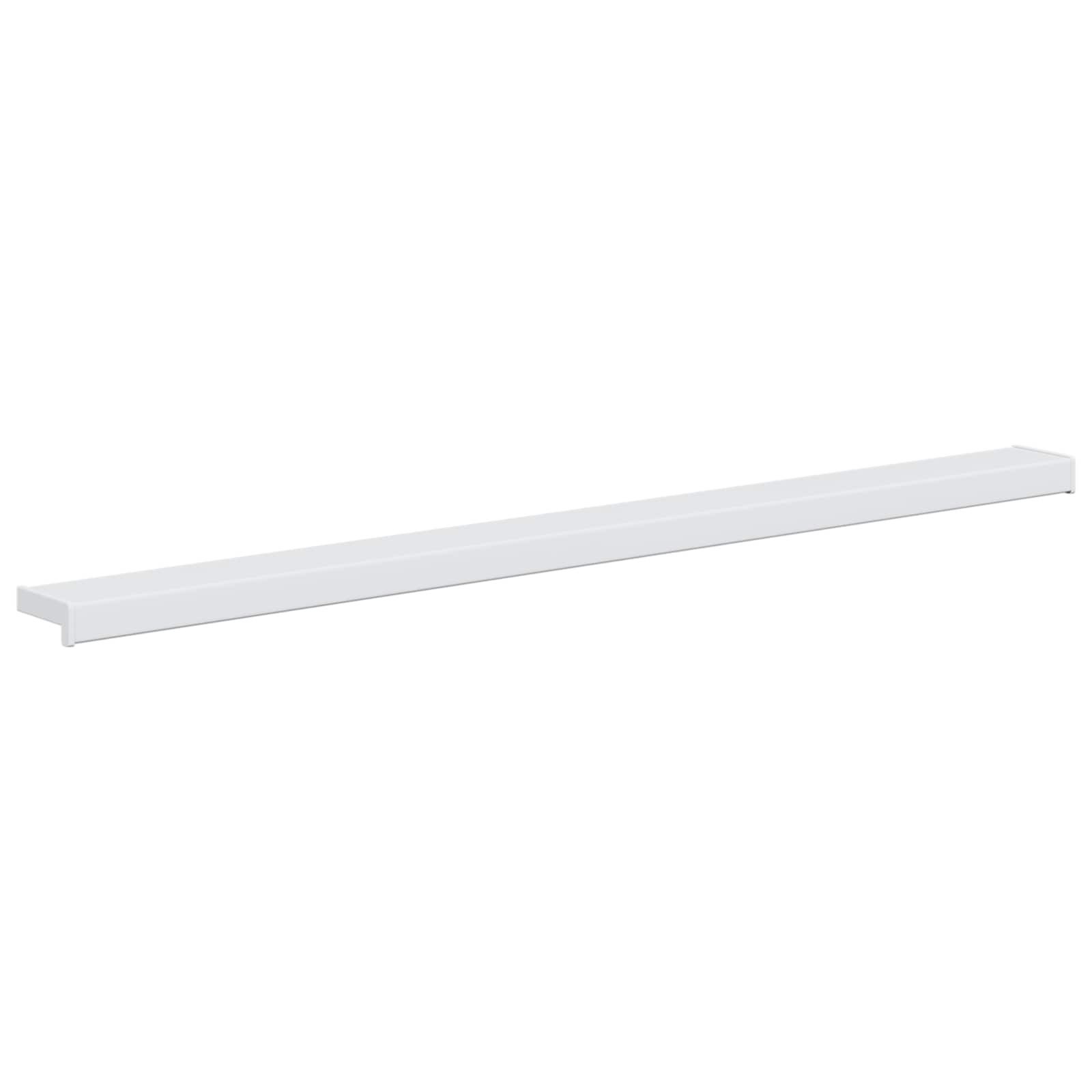 vidaXL Fensterbank 120 x 15 x 4,5 cm Fensterbank Weiß 120x15x4,5 cm PVC