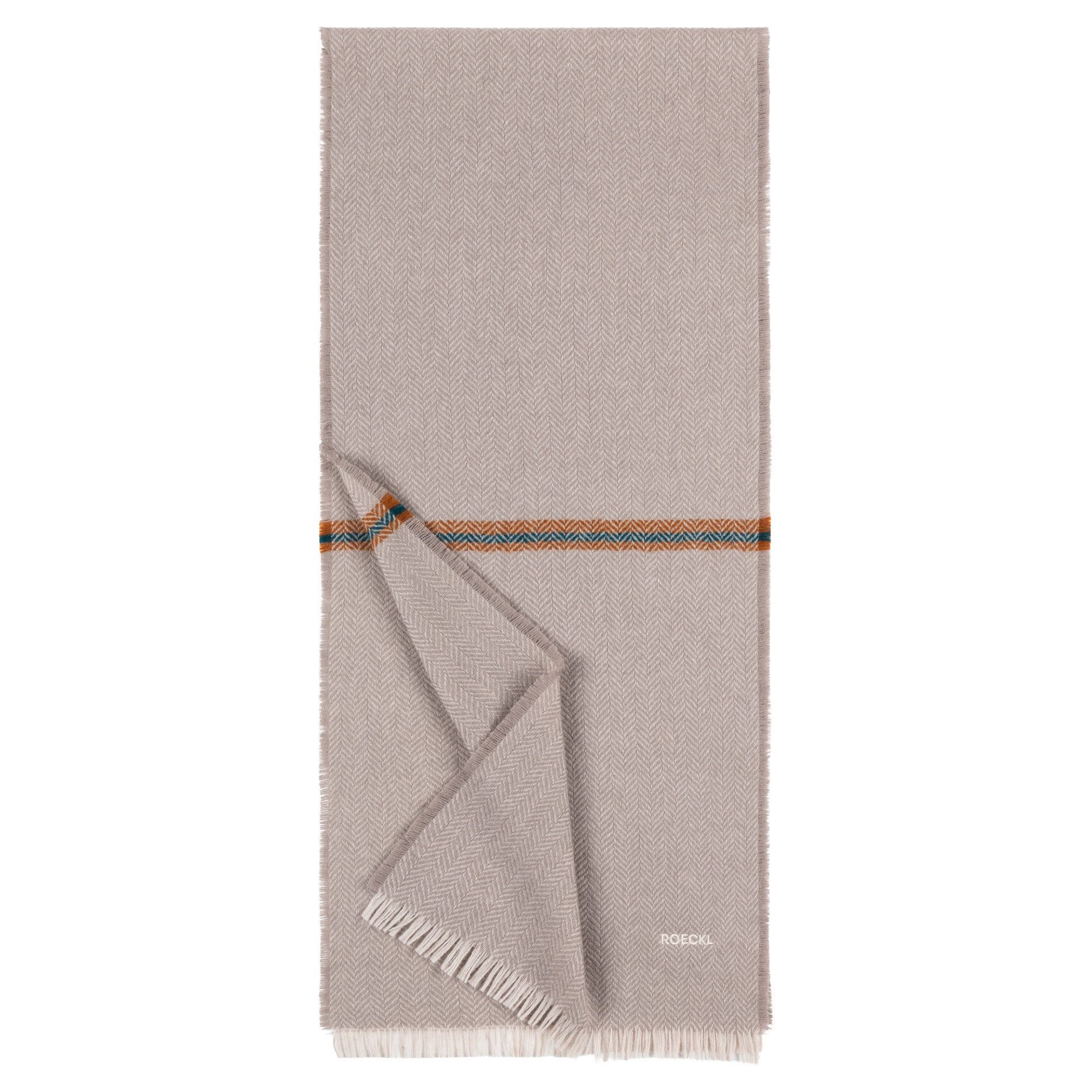 Strickschal WOVEN HERINGBONE