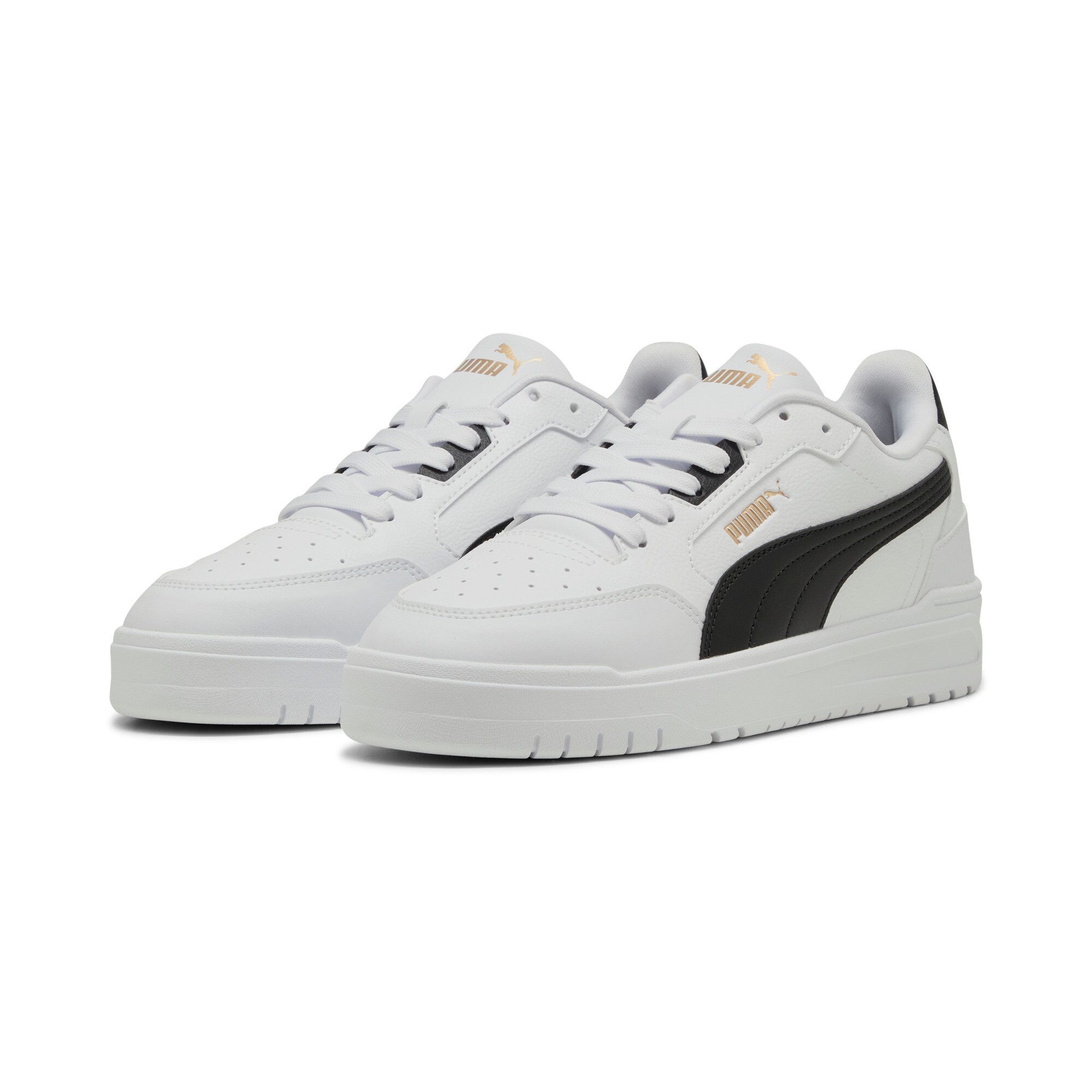 PUMA White-PUMA Black-PUMA Gold