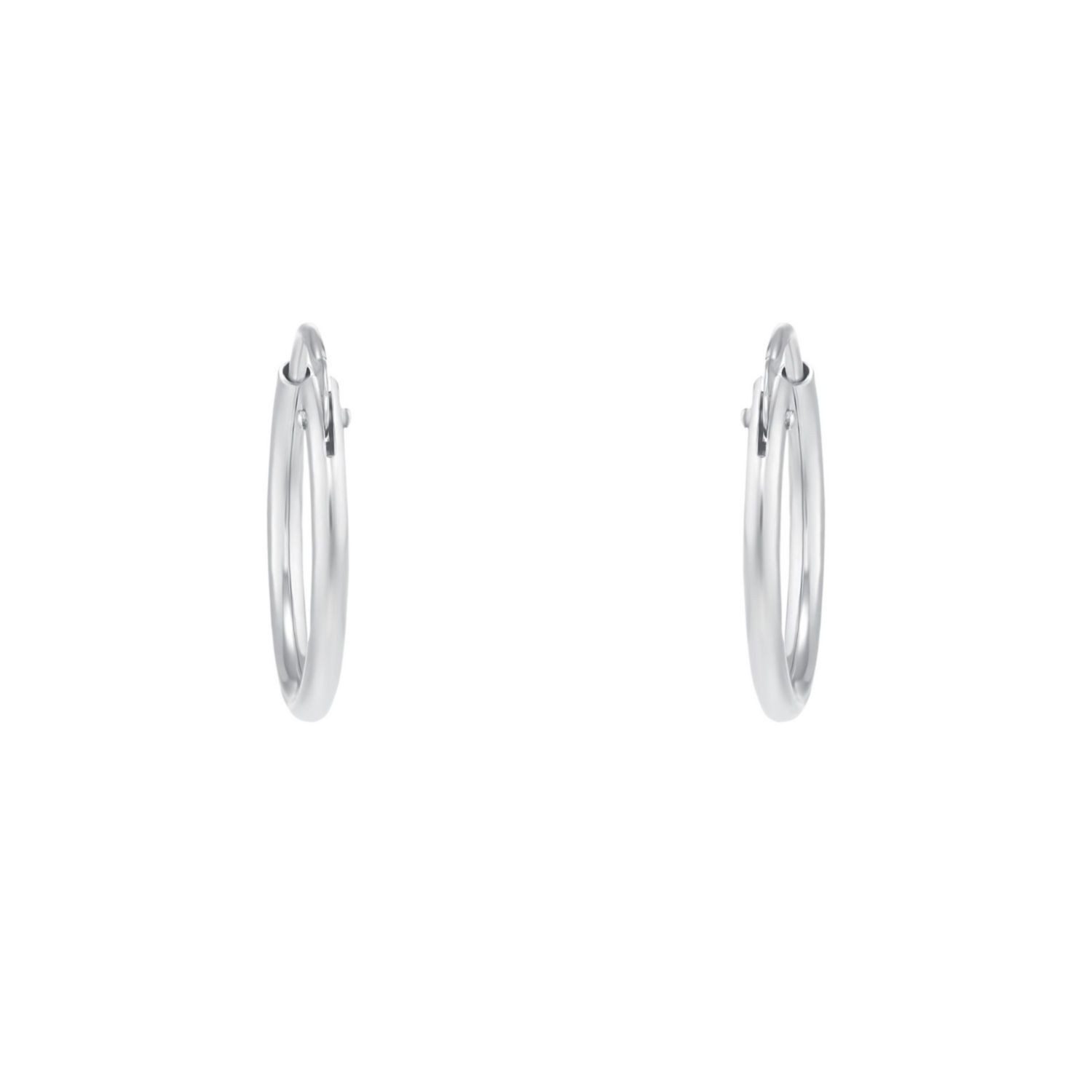 Amor Paar Creolen Amor Creolen für Damen, 925 Sterling Silber (Creole, 2-tlg)