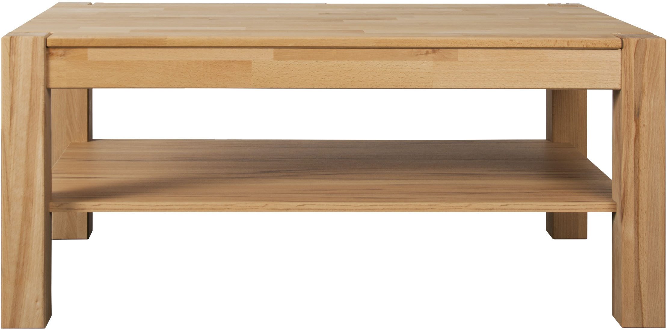 VOGL Möbelfabrik Couchtisch Toronto, in 2 Größen, mit Ablageboden, teilmass günstig online kaufen