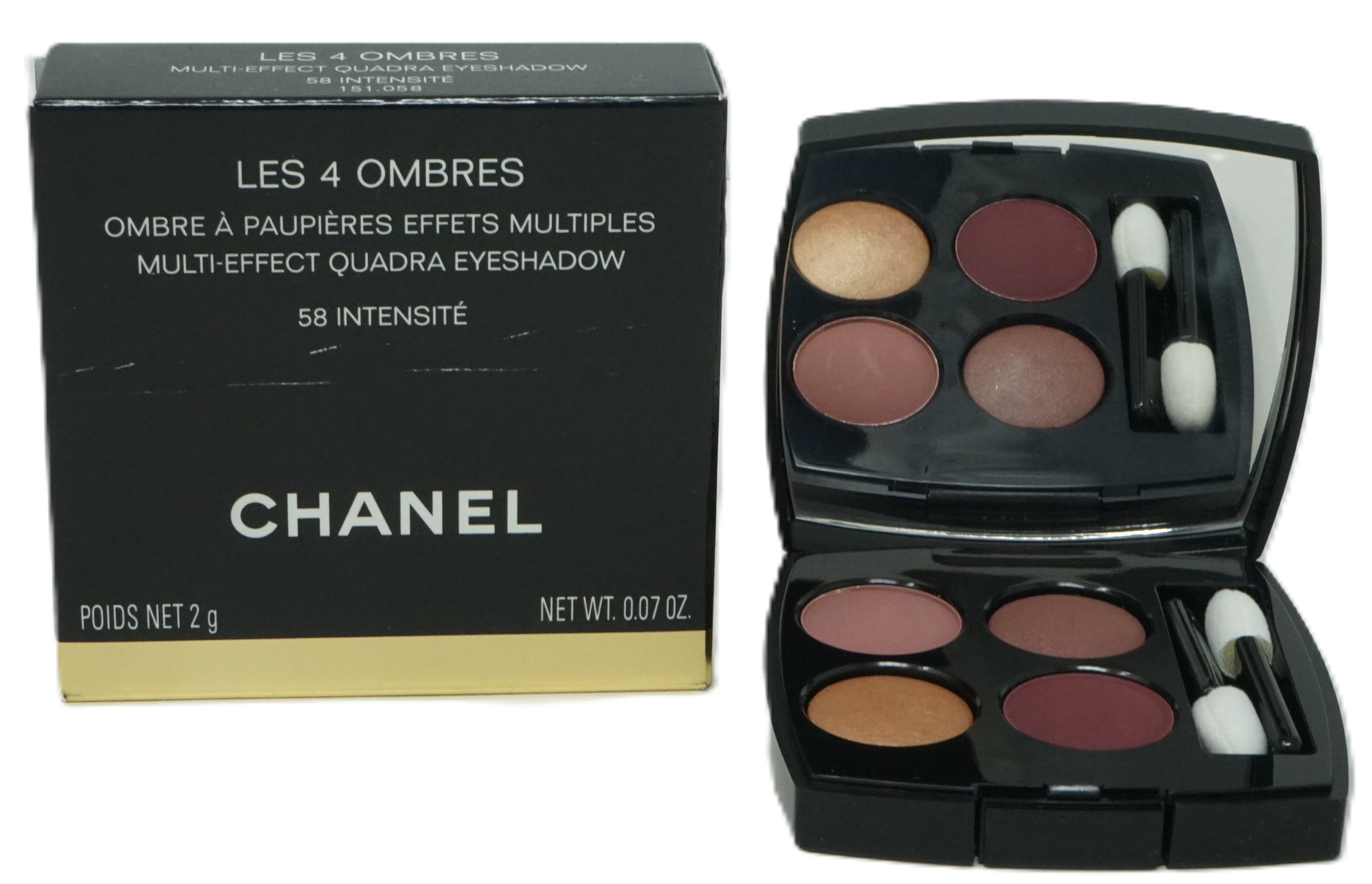 CHANEL Lidschatten Chanel Les 4 Ombres Quadra Eyeshadow 2g 58 Intensite