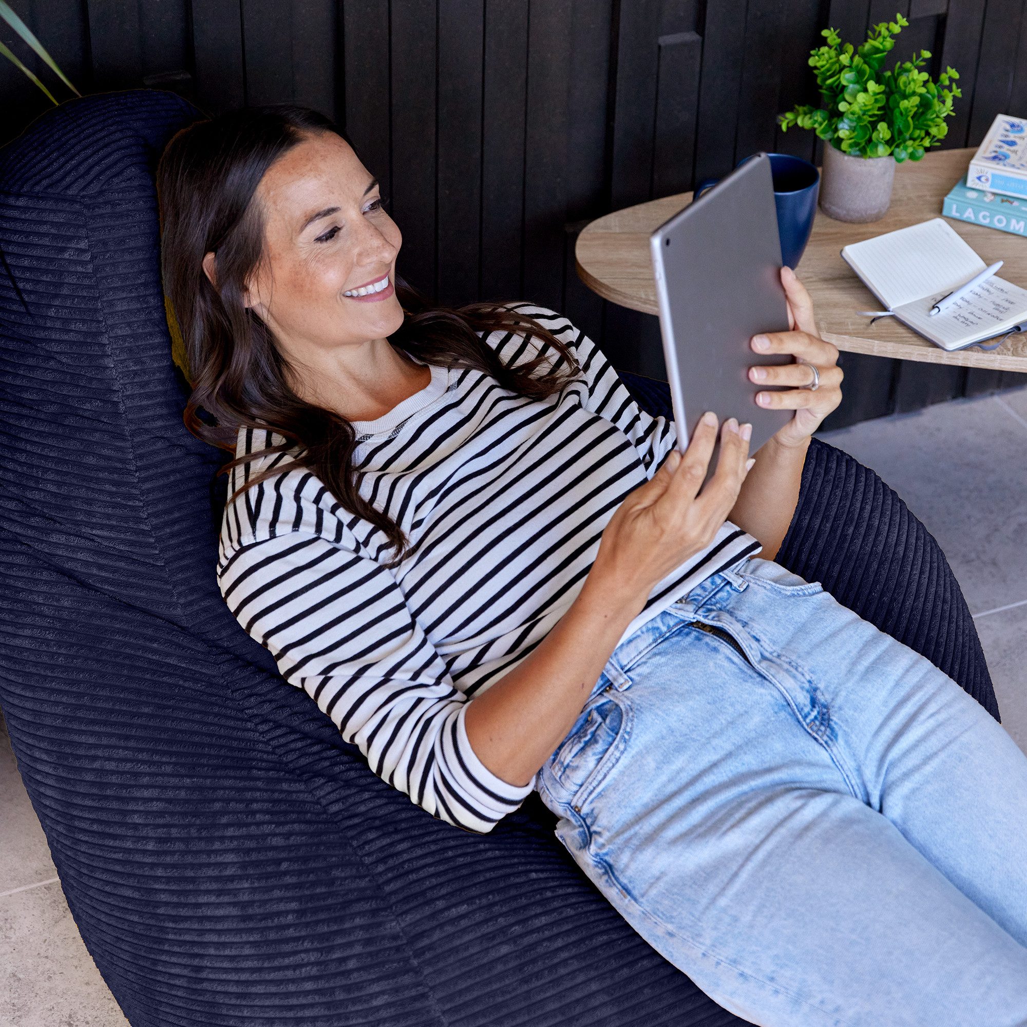 icon Sitzsack Sitzsack Sessel mit Liege günstig online kaufen