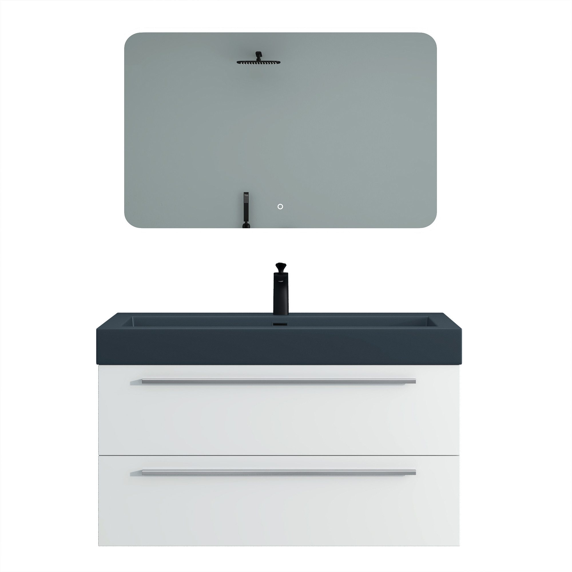 doporro Badmöbel-Set Design Badmöbel Set 2 günstig online kaufen