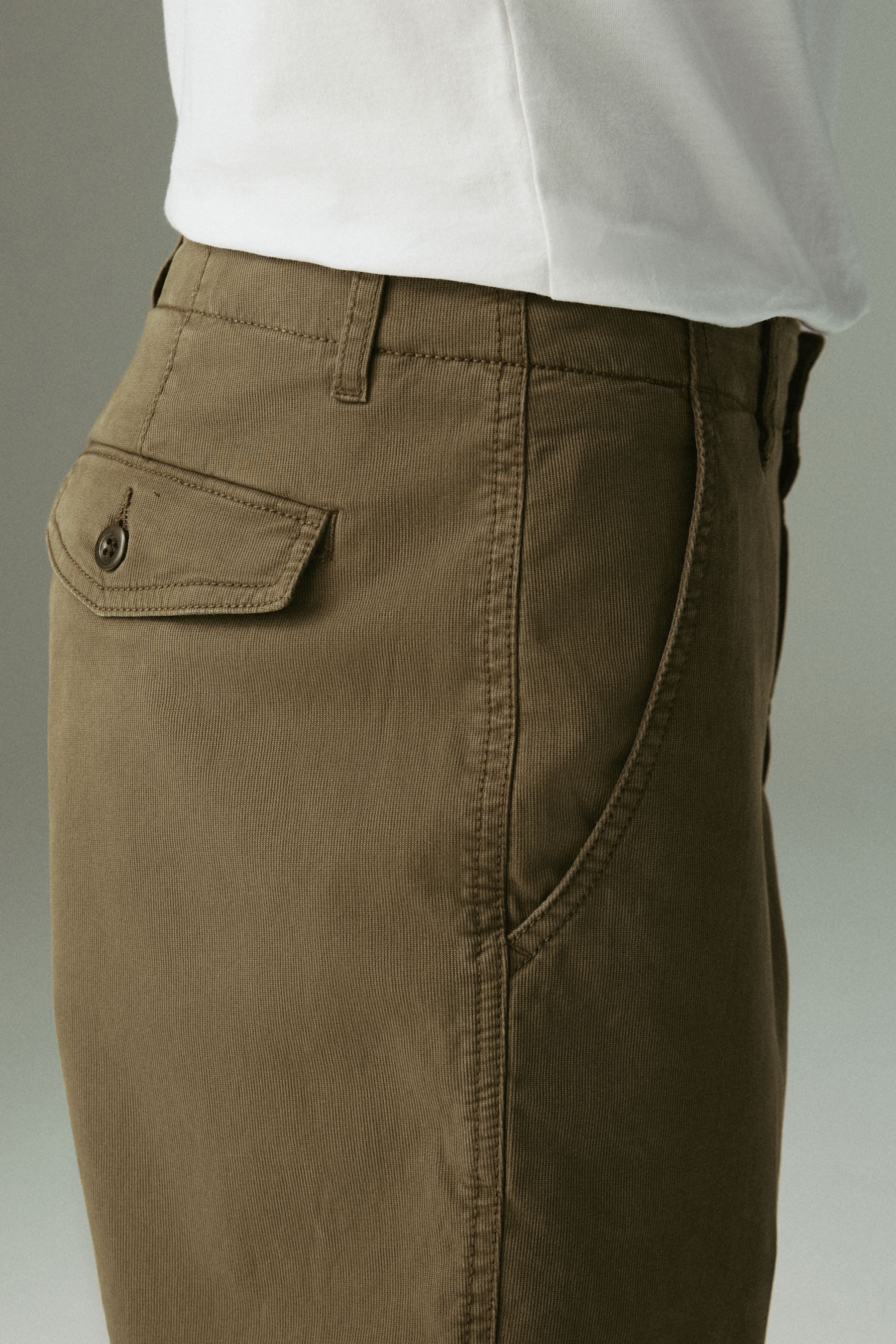 Next Chinohose Strukturierte Chinohose (1-tlg)