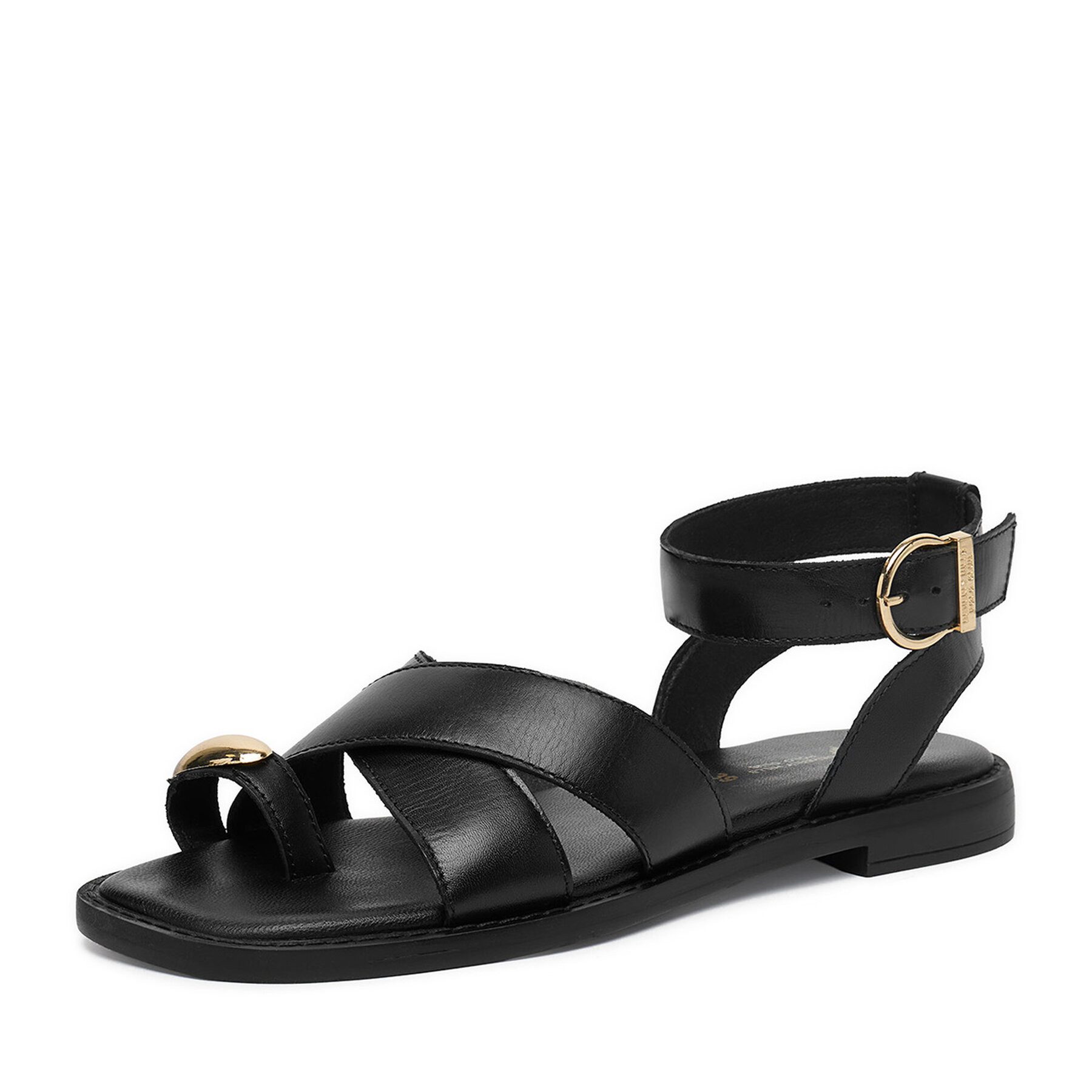 BEVERLY HILLS POLO CLUB Schwarze Damensandalen von Beverly Hills Polo Club Sandale