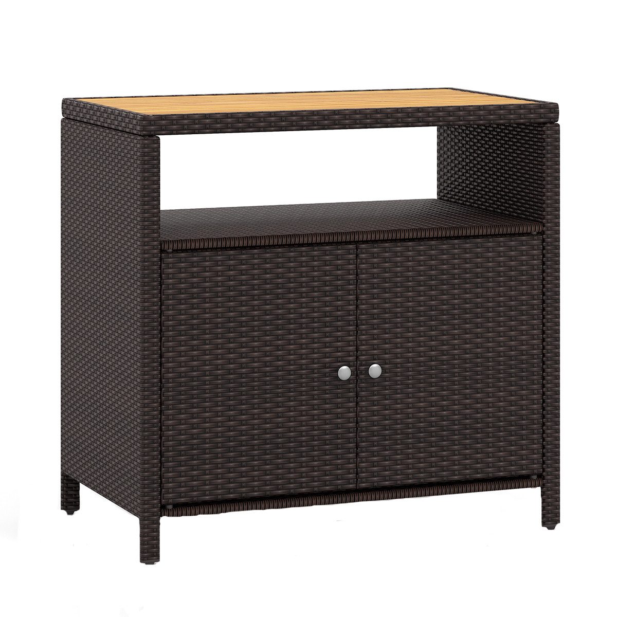 COSTWAY Garten-Geräteschrank, BxT: 90x53 cm, outdoor, günstig online kaufen