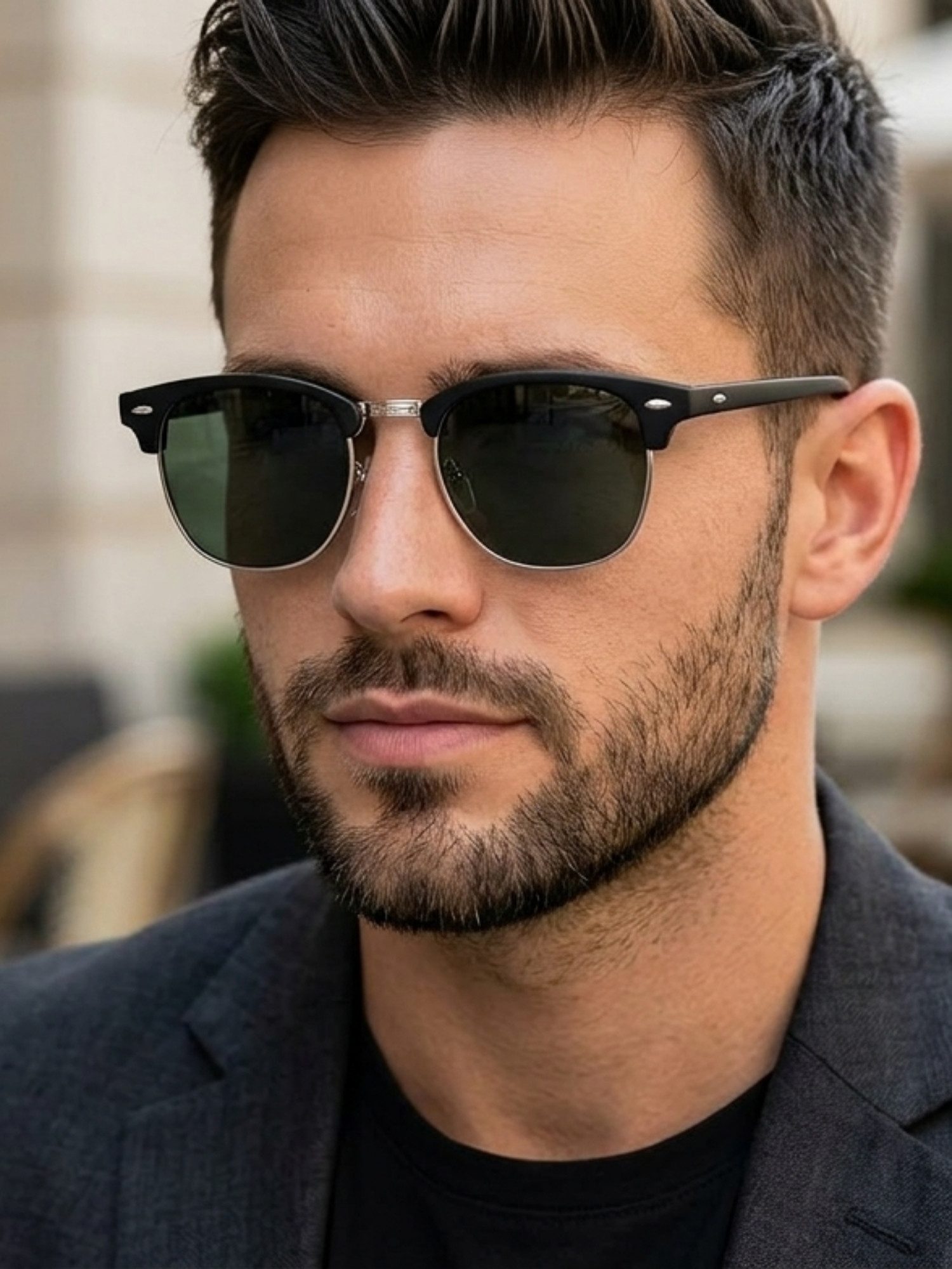ANTALUX Sonnenbrille Polarisierte Sonnenbrille Herren/Damen, UV 400 Sonnenbrille mit Etui Polarisiert, UV 400