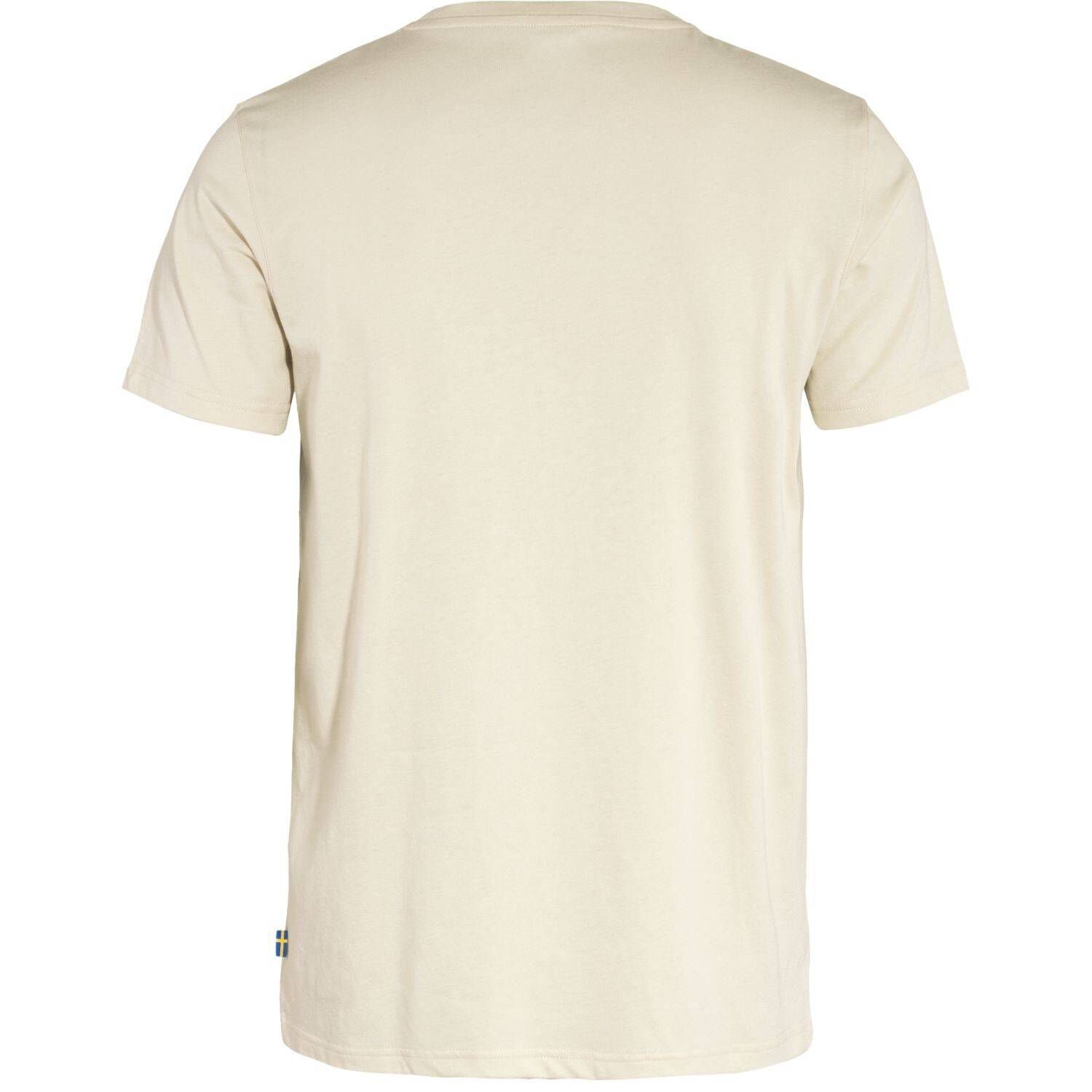 Fjällräven T-Shirt Herren LOGO (101) wollweiss (1-tlg) T-Shirt T-SHIRT M