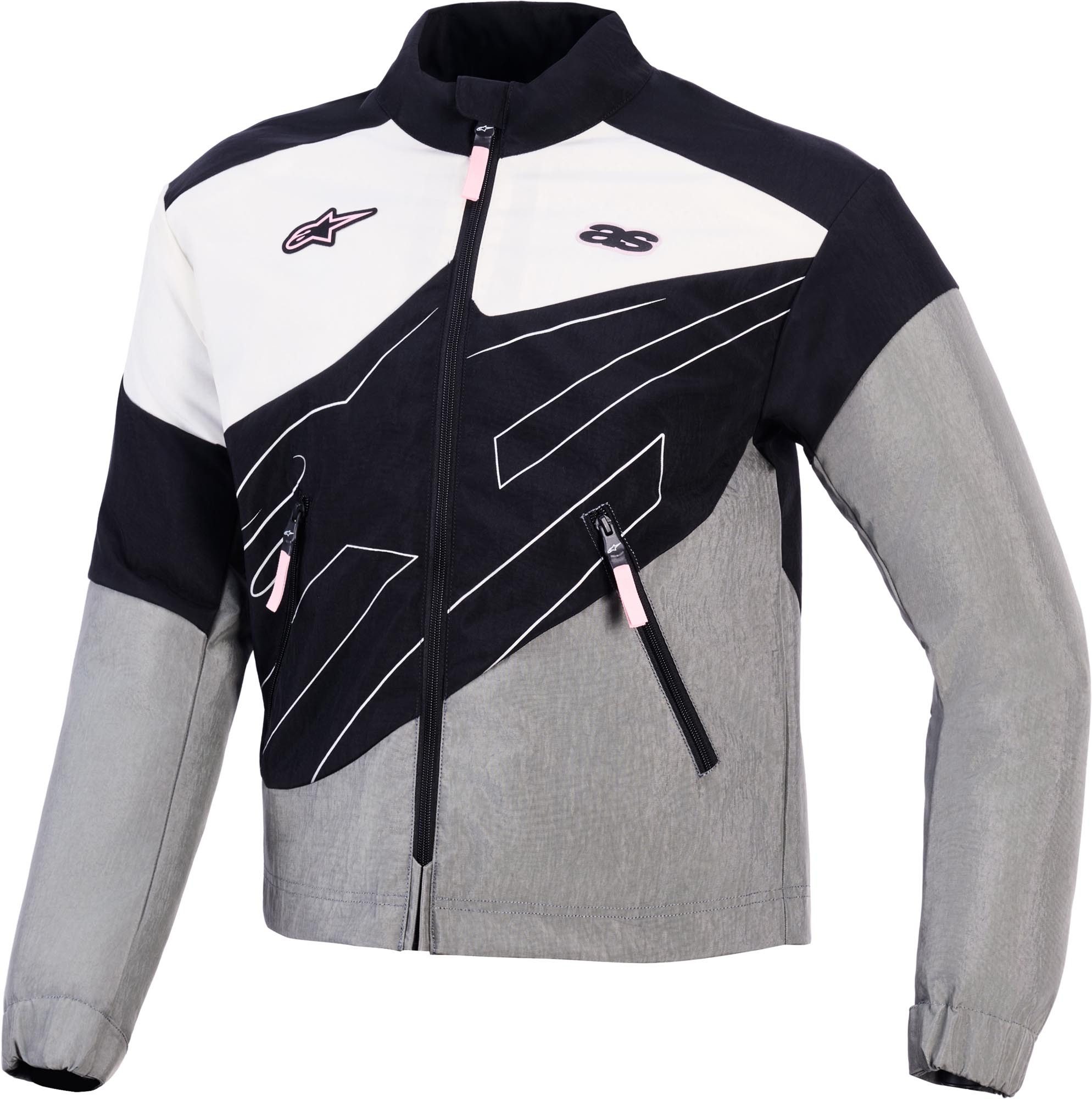 Alpinestars Motorradjacke Stella Moshell Damen Motorrad Textiljacke Airbag vorbereitet,Ellenbogenprotektoren enthalten,Schulterprotek