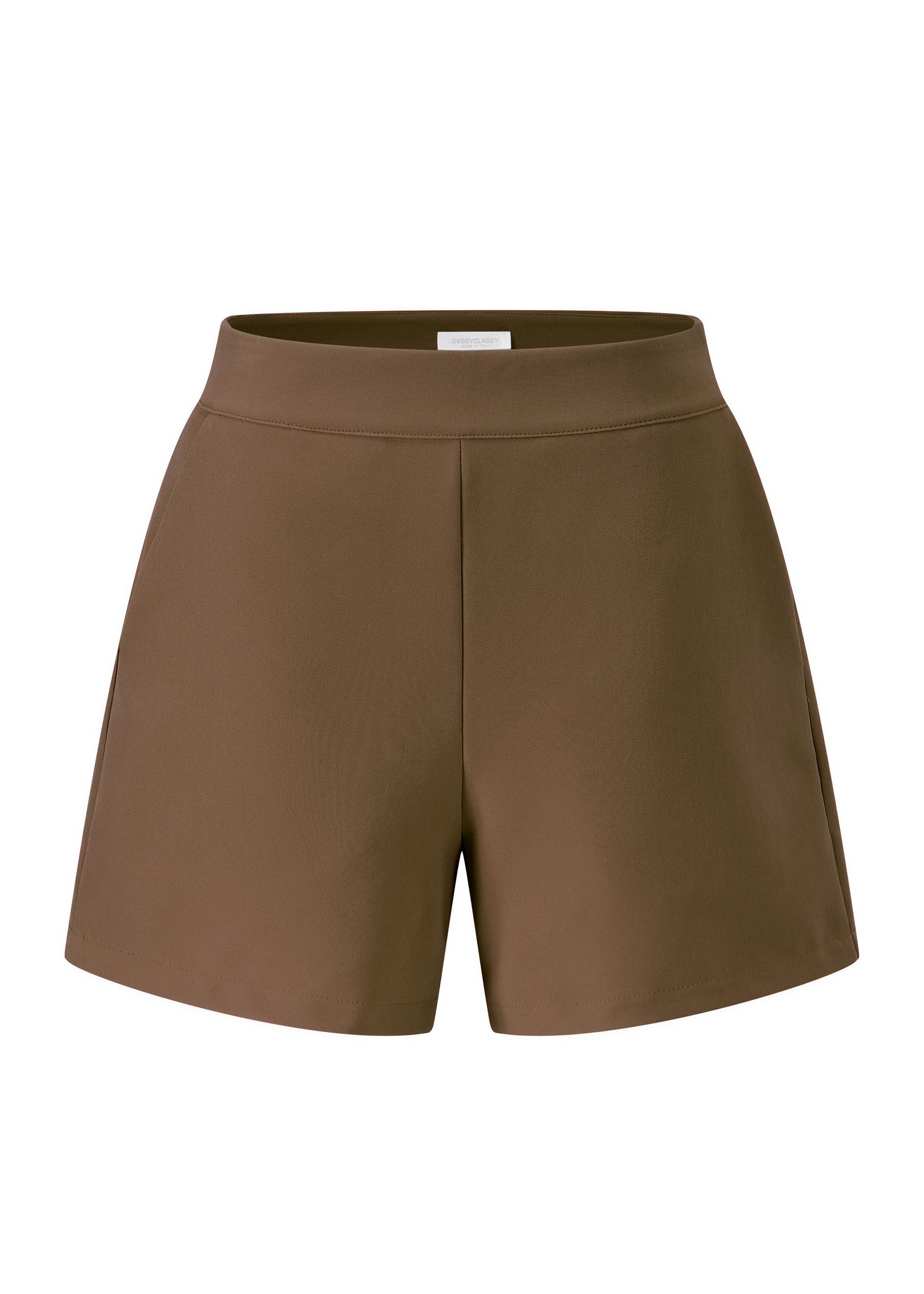 SASSYCLASSY Shorts Figurbetonte Shorts Damen Elegant günstig online kaufen