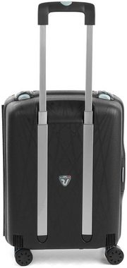 RONCATO Hartschalen-Trolley Light Carry-on, 55 cm, schwarz, 4 Rollen, Handgepäck-Koffer Reisegepäck Hartschalen-Koffer mit TSA Schloss