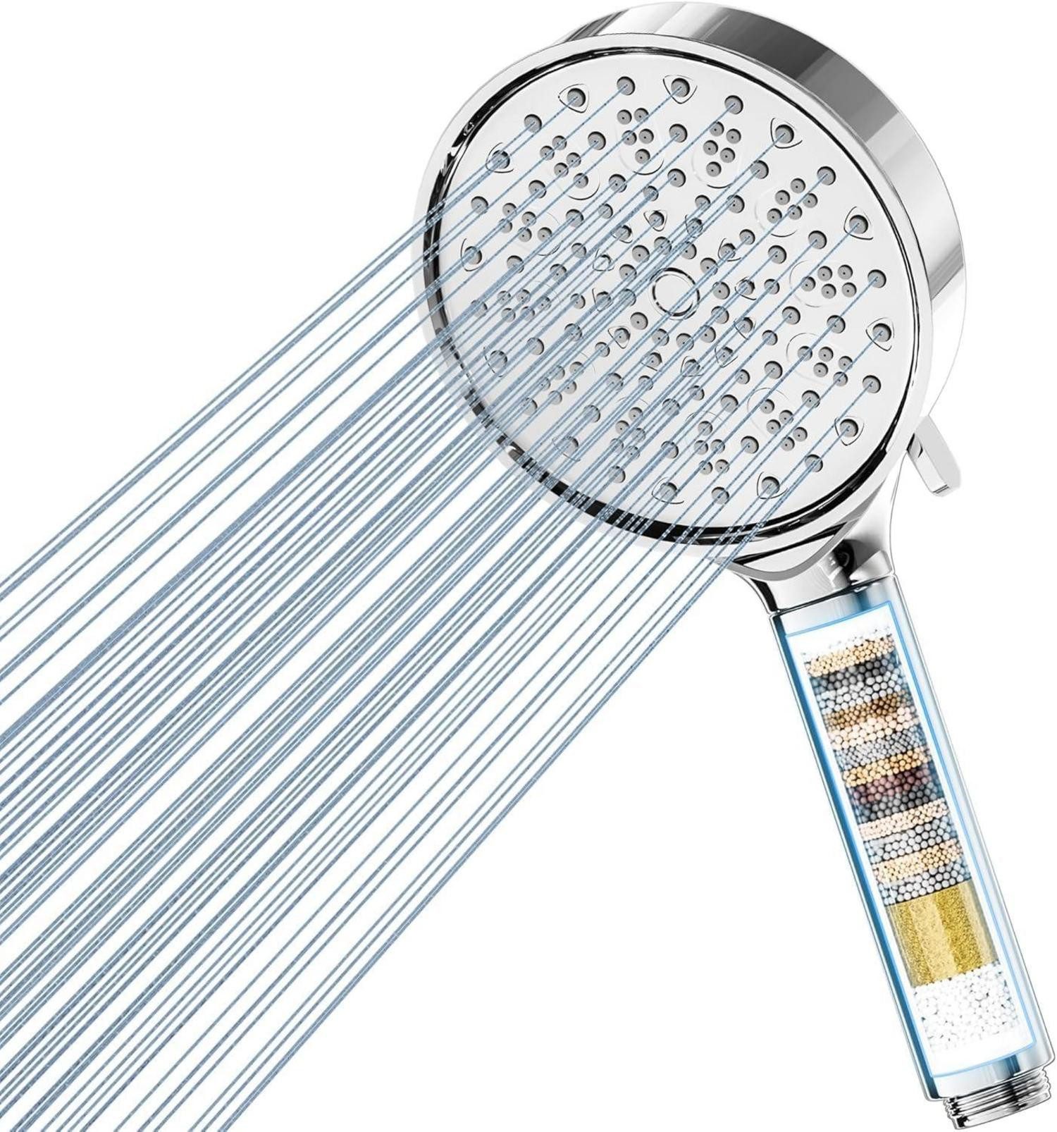 LuxusKollektion Handbrause Duschkopf mit Filter 20 günstig online kaufen
