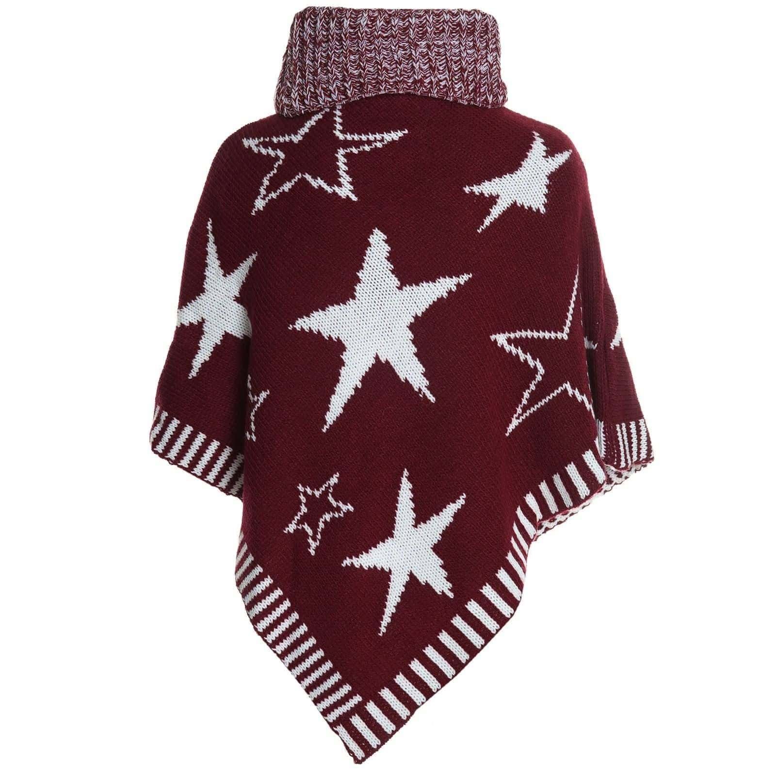 BEZLIT Poncho Mädchen Poncho mit Schalkragen 20562 (1-St) mit Rollkragen
