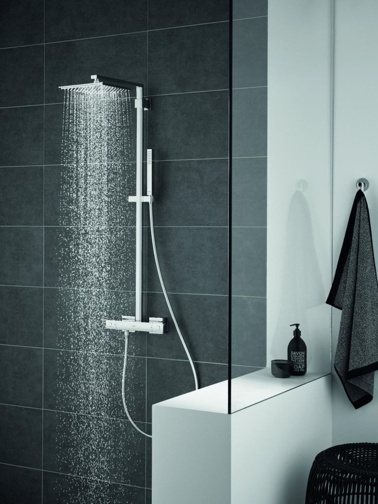 Grohe Duscharmatur Grohe Kopfbrausesystem Euphoria Cube XXL 230 mit