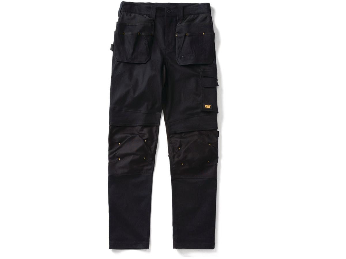 CAT Arbeitshose Nexus Stretch schwarz robuste Herren Workwear Gr. 32/30