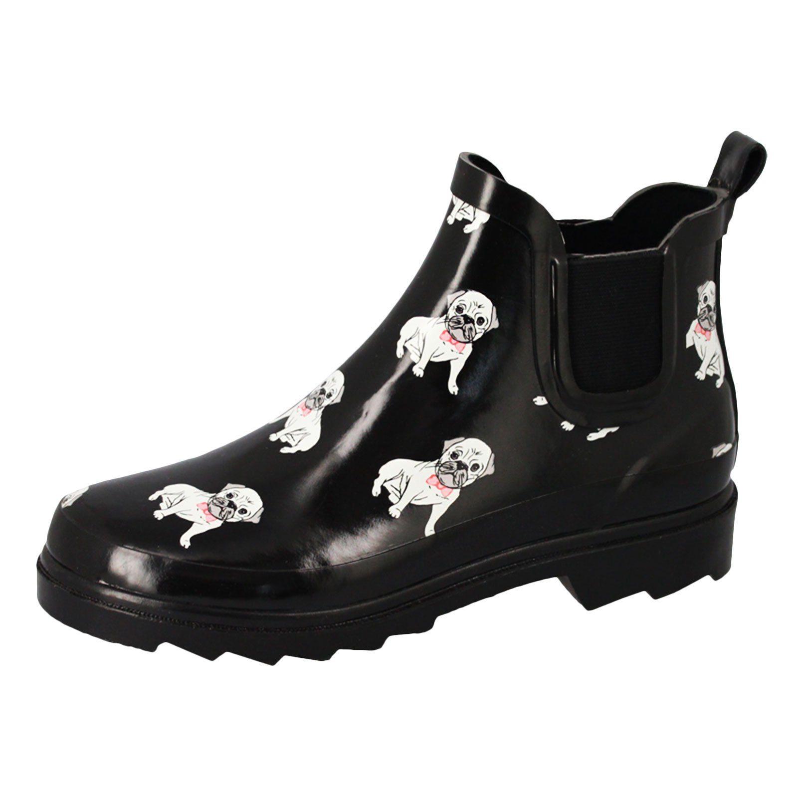 Beck Kurzschaft Gummistiefelette mit verschiedenen Prints günstig online kaufen
