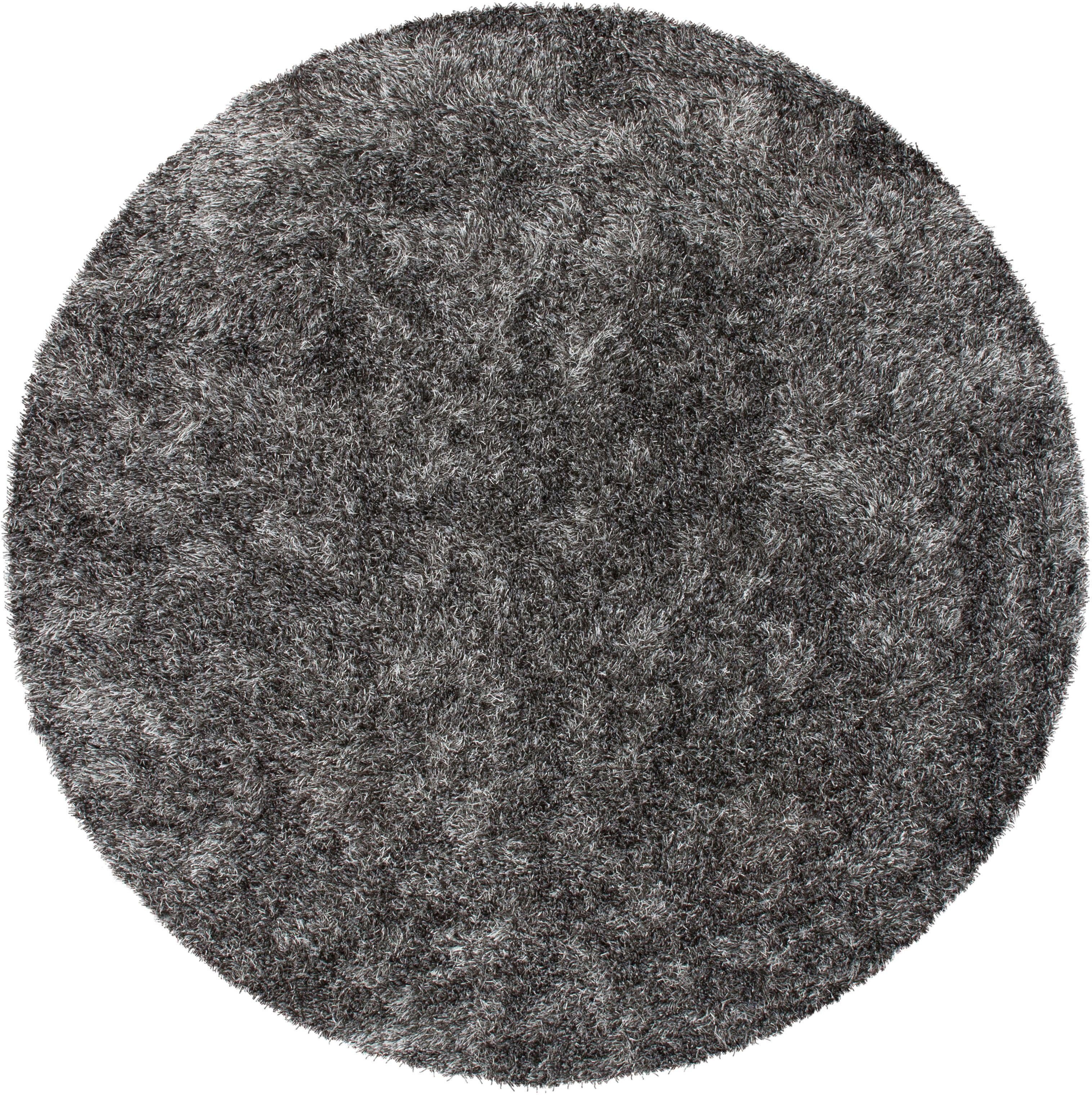 Bruno Banani Hochflor-Teppich »Alga«, rund, 40 mm Höhe, Uni-Farben, besonde günstig online kaufen