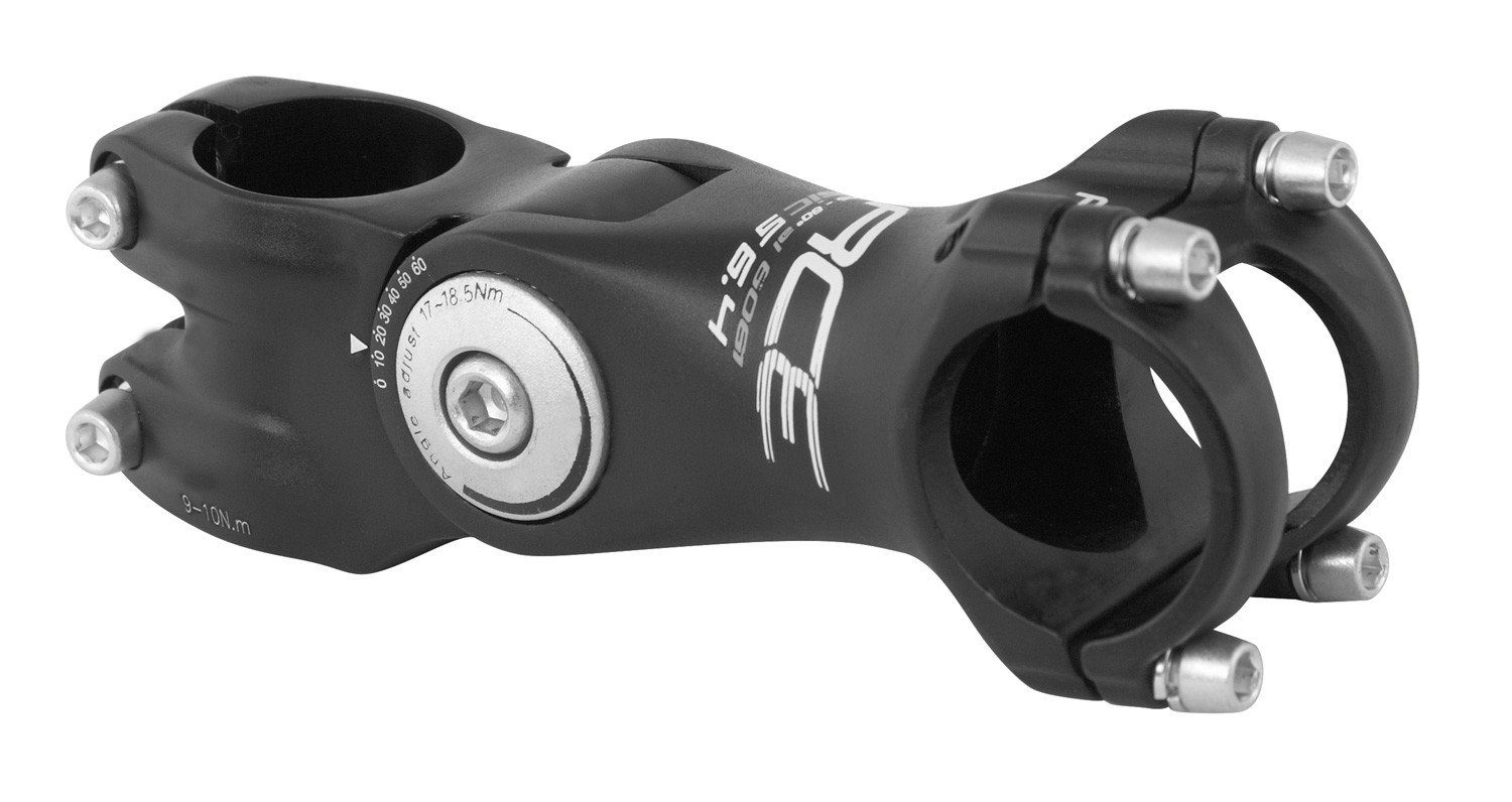 Lenkervorbau Vorbau FORCE S6.4 31,8/105mm verstellbar Al, schwarz