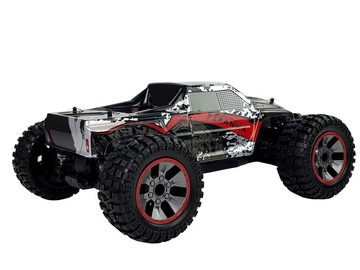 LEAN Toys Spielzeug-Auto Offroad ferngesteuert Rot große Räder 40 km/h Schnell Spielzeugauto
