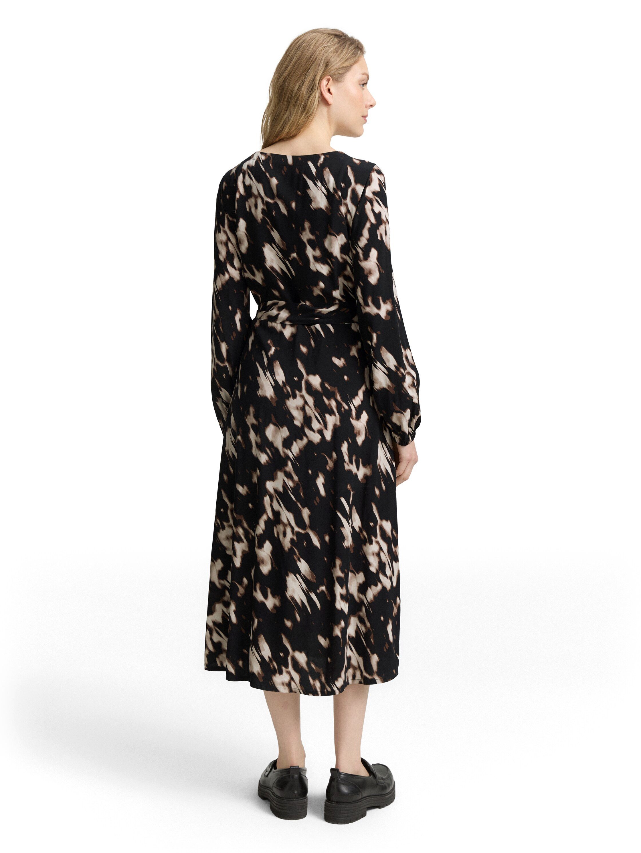 TOM TAILOR Wickelkleid mit Muster günstig online kaufen