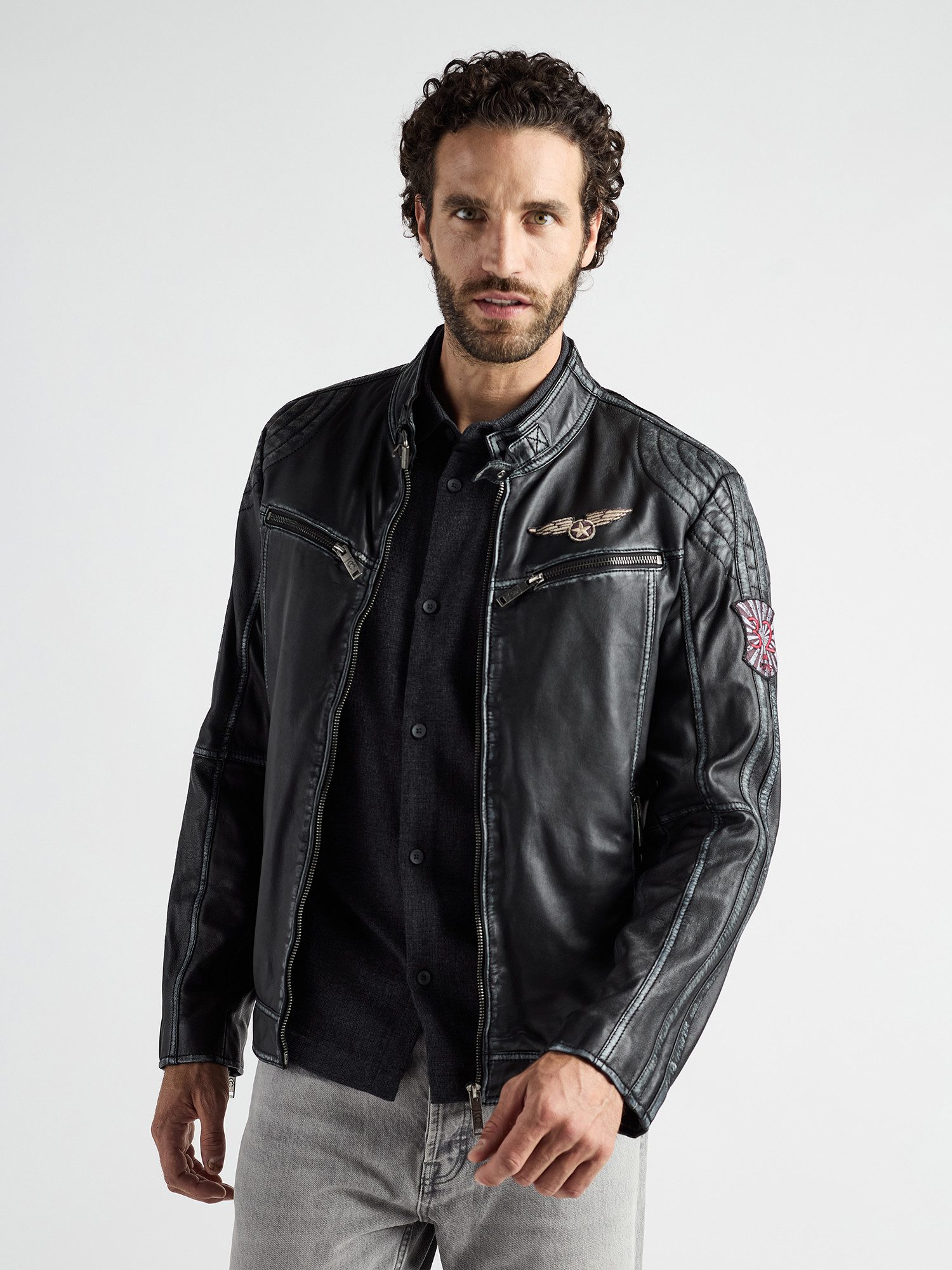 Lederjacke 3102171