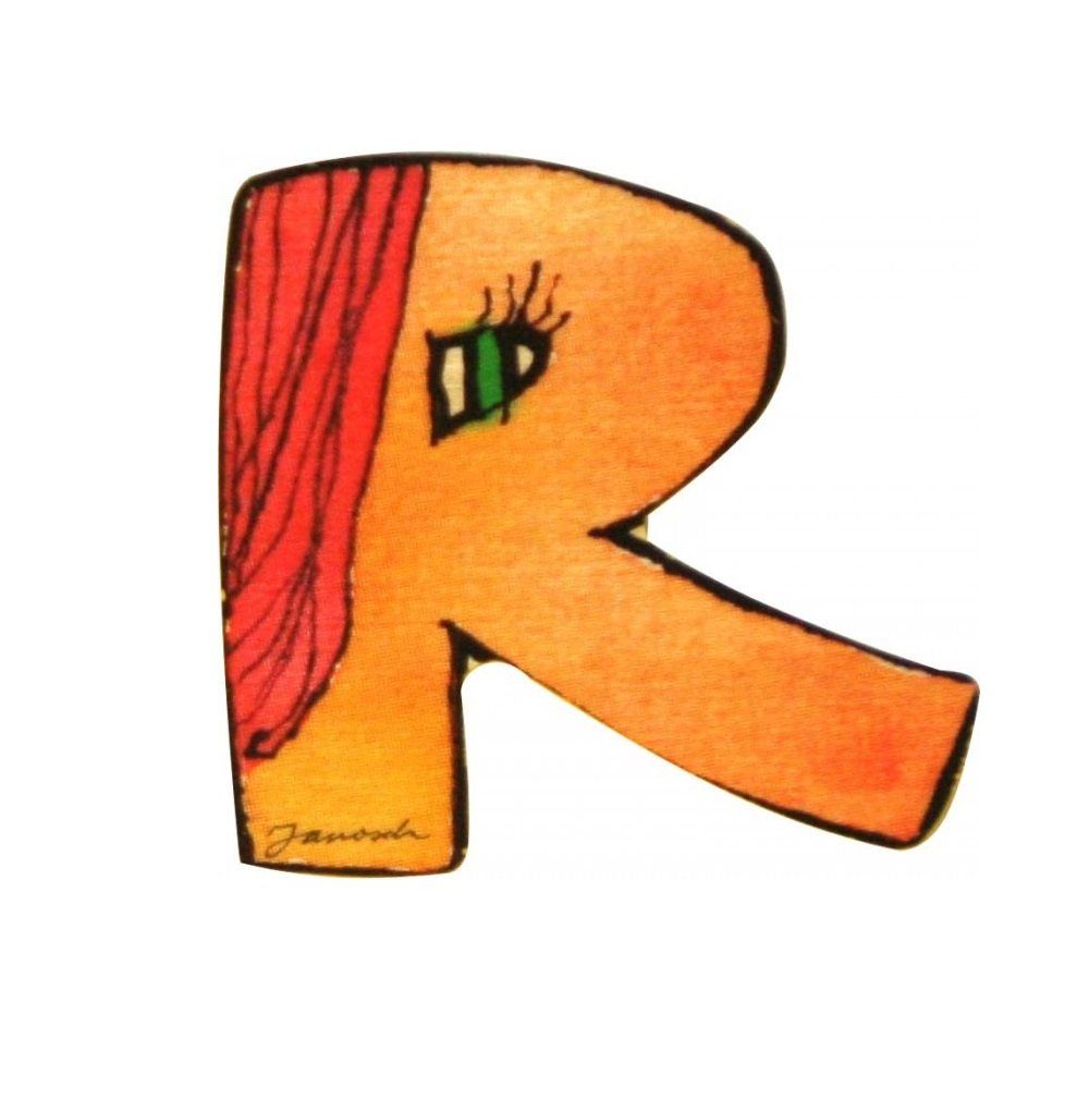 JANOSCH Deko-Buchstaben aus Holz für Kinderzimmertür, zum Ankleben günstig online kaufen