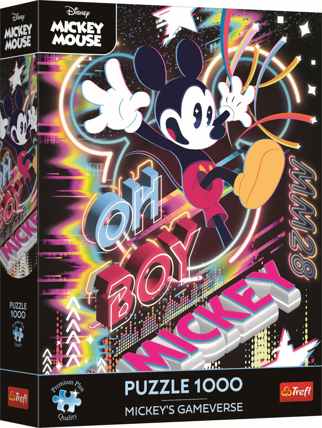 Trefl Puzzle Trefl, Micky Maus Gameverse, 1000 Teile Premium Plus Puzzle, 1000 Puzzleteile