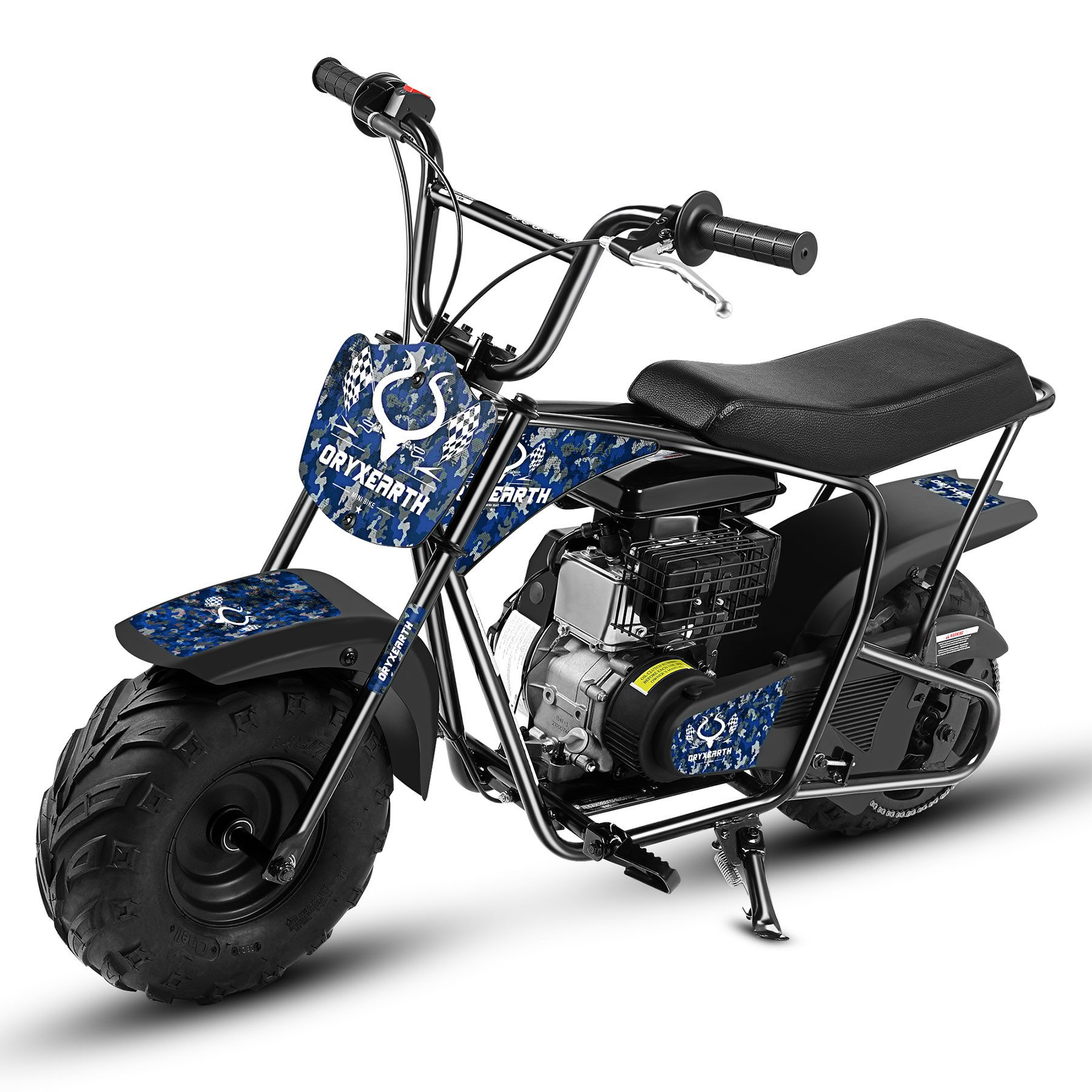 Oryxearth Dirt-Bike Pocket bike für Kinder Minicross 105cc Gasbetriebenes Offroad-Motorrad
