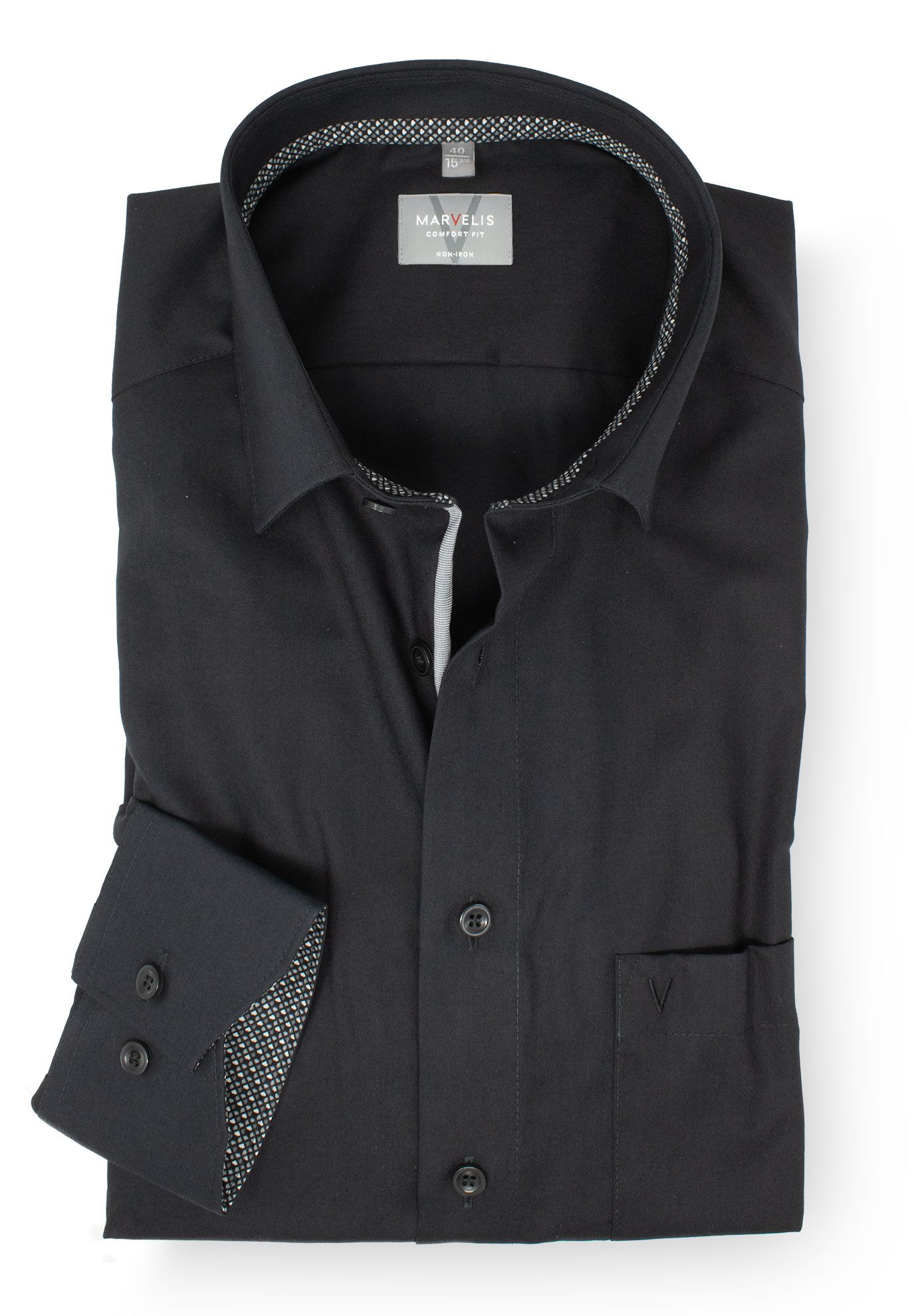 MARVELIS Businesshemd Comfort Fit bequeme Schnittführung günstig online kaufen