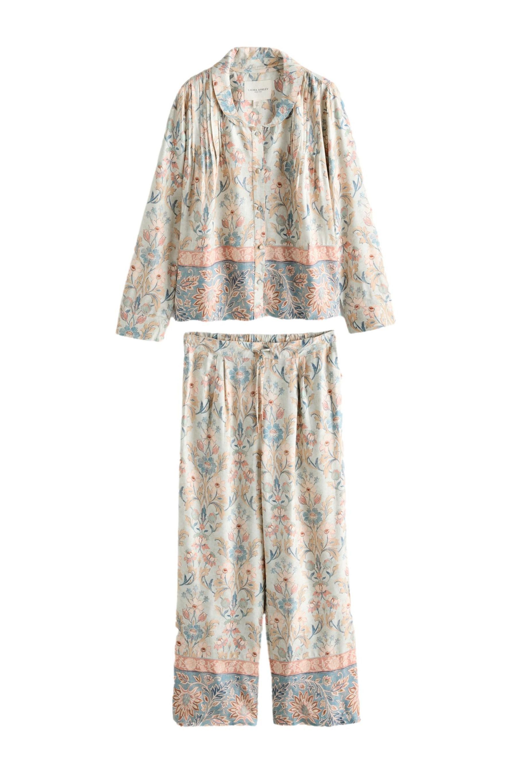 LAURA ASHLEY Pyjama Laura Ashley geknöpfter Semington Schlafanzug (2 tlg)