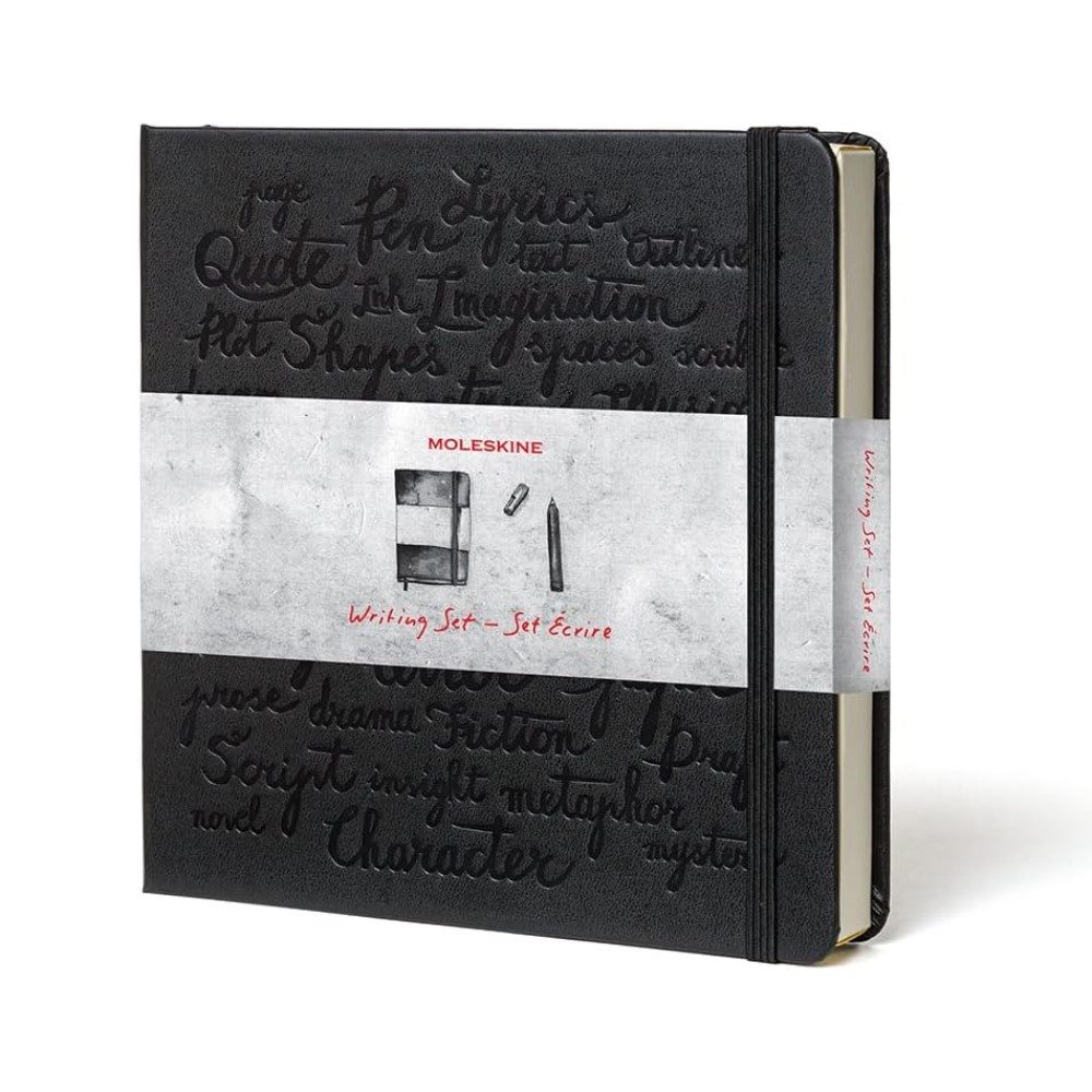 MOLESKINE Notizbuch Schreibbox mit Notizbuch Pocket / A6 und Tintenroller