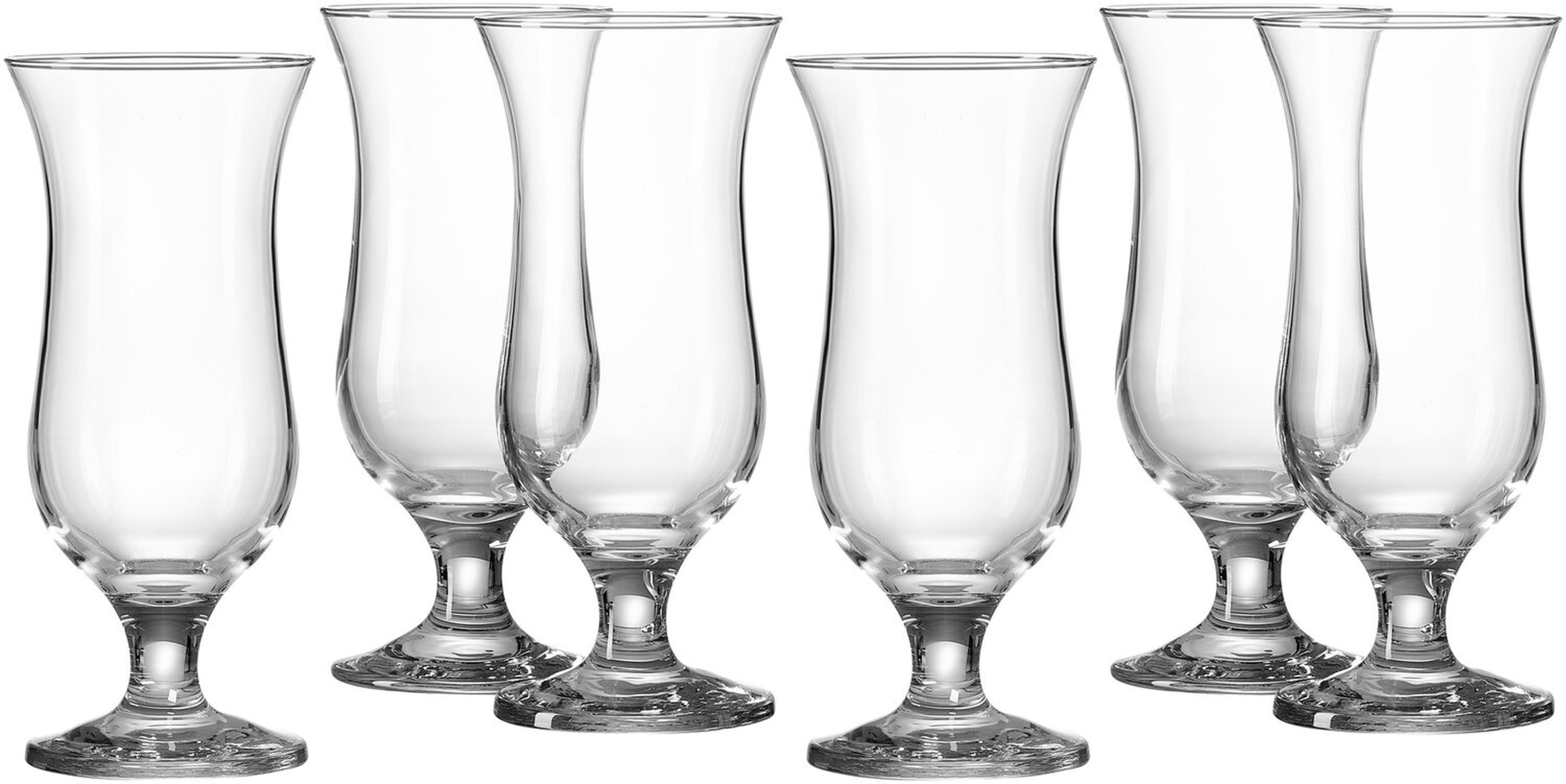 Ritzenhoff & Breker Cocktailglas Cocktailgläser Set Dream 6 teilig 470 ml Glas klar, Glas, kurzer dicker Stiel