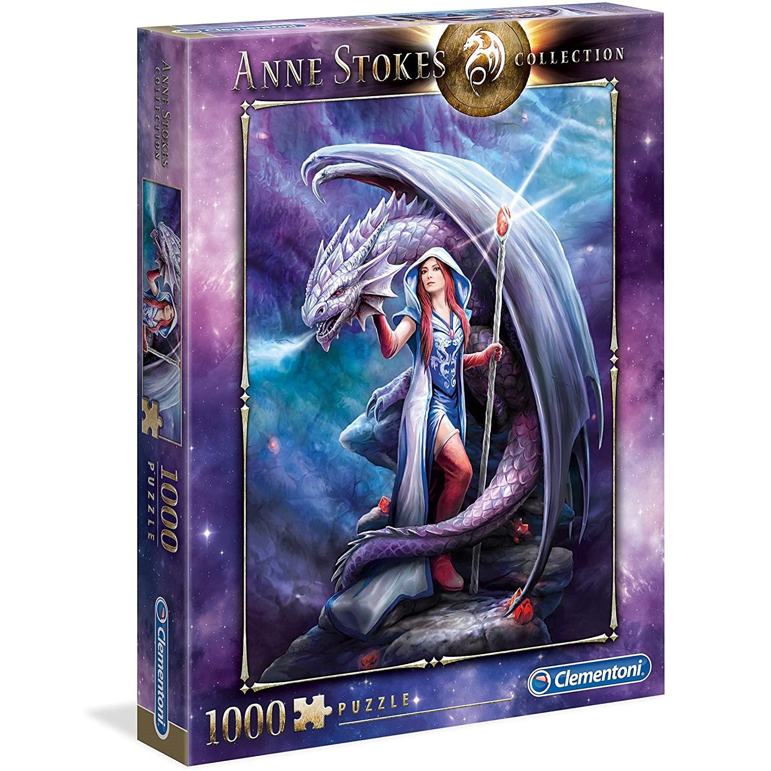 Mage, Anne Puzzleteile Teile, Clementoni 1000 Clementoni® Puzzle Stokes: Dragon 1000 -