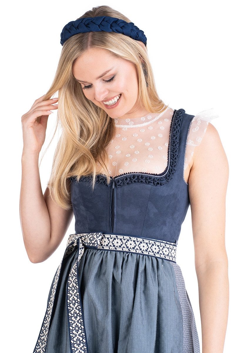 MarJo Dirndl Midi Dirndl 2tlg. - REICHENFELS - midnight/denim