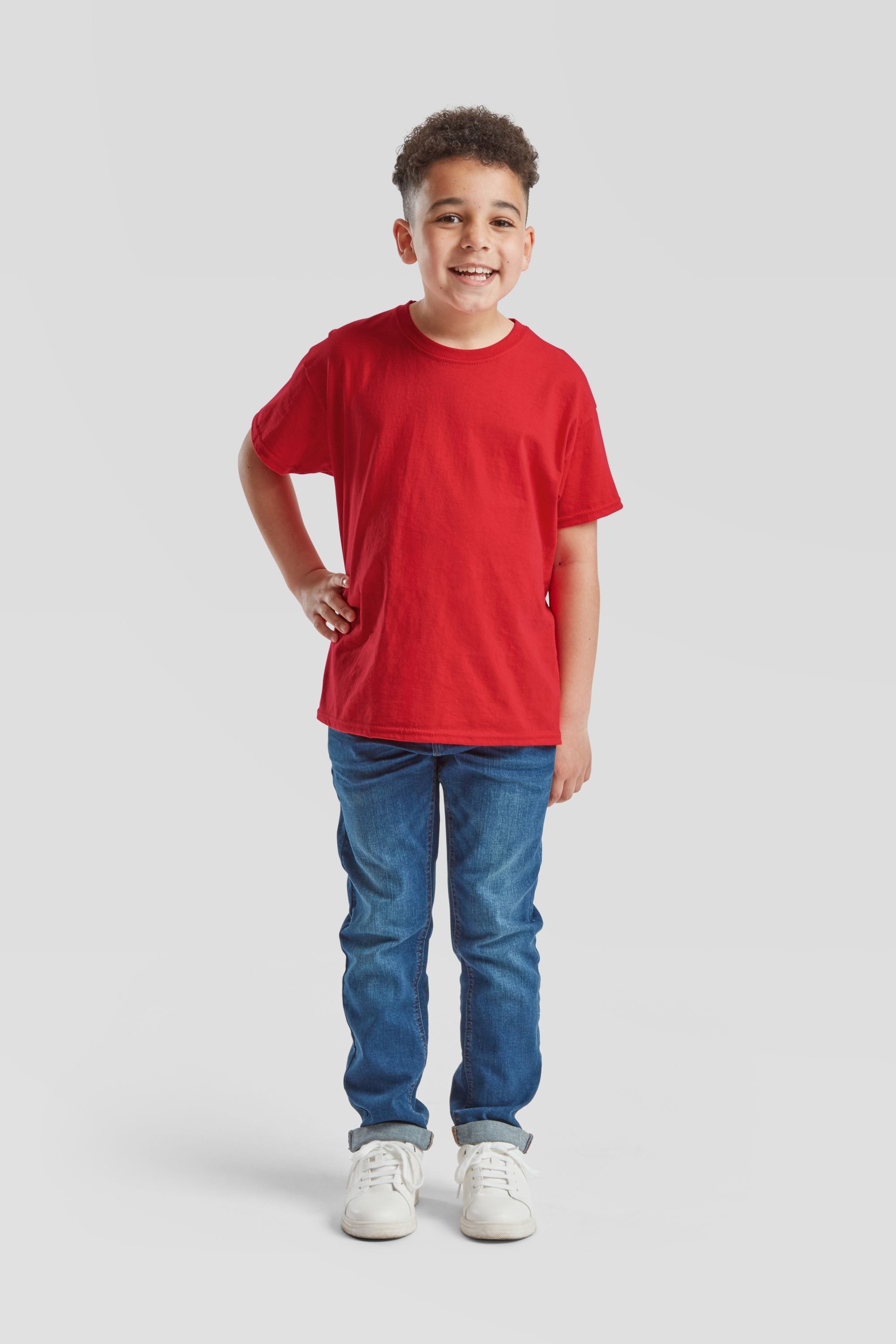 Fruit of the Loom Rundhalsshirt Fruit of the Loom Valueweight T Kids – Bild 2 von 5